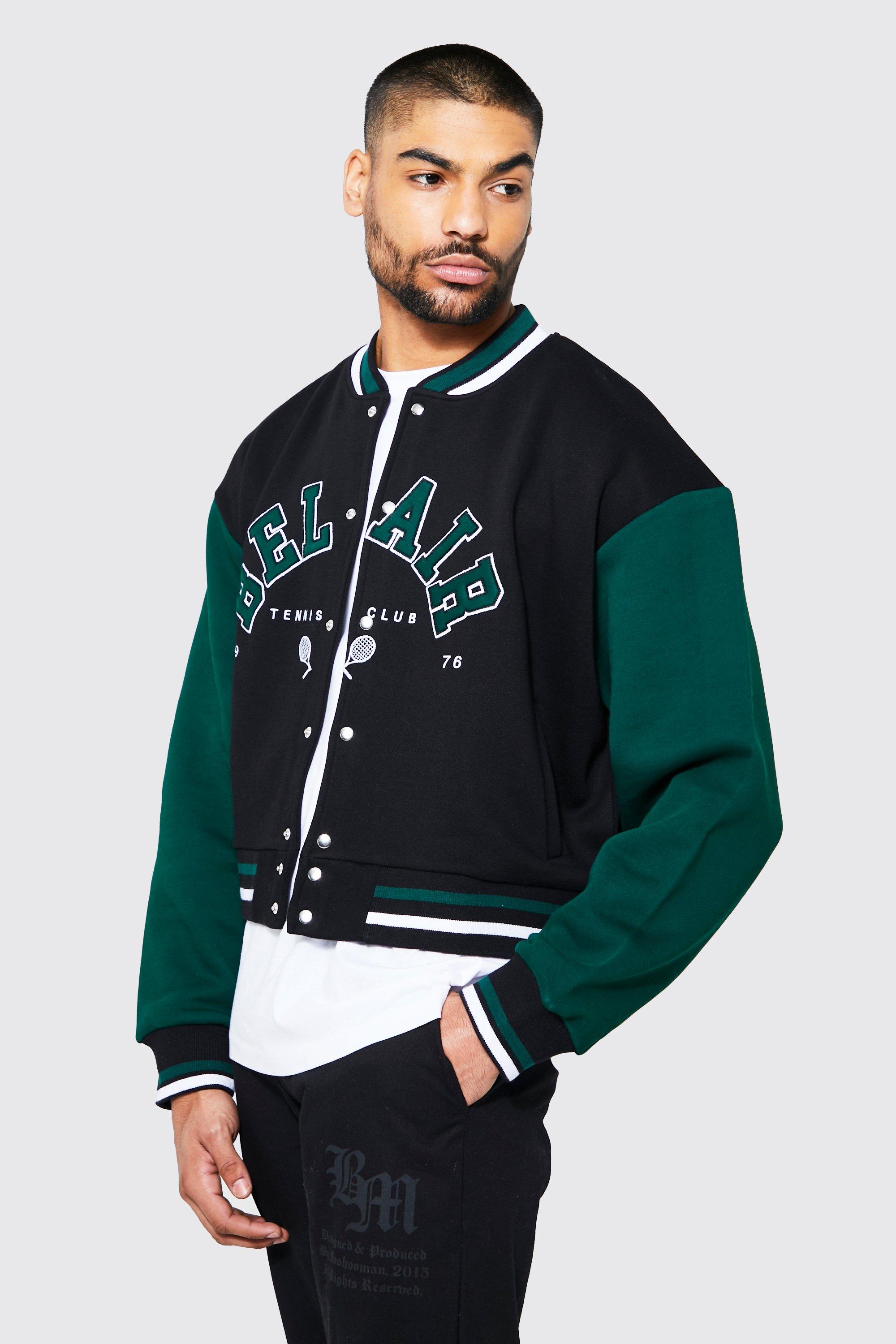 boohoo bomber jacket men