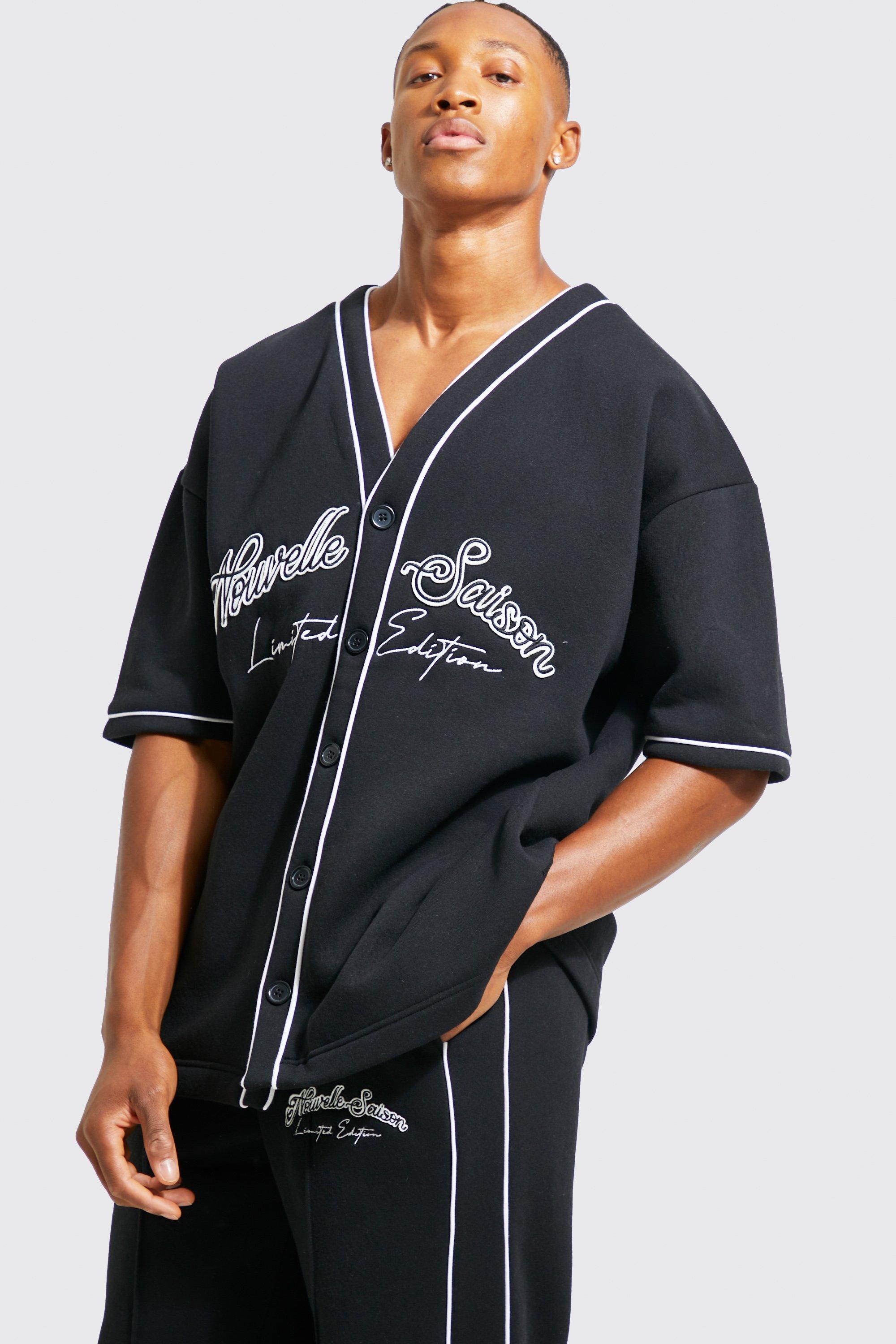 Buyers Picks Men Baseball Jersey (B&T) - Shirts