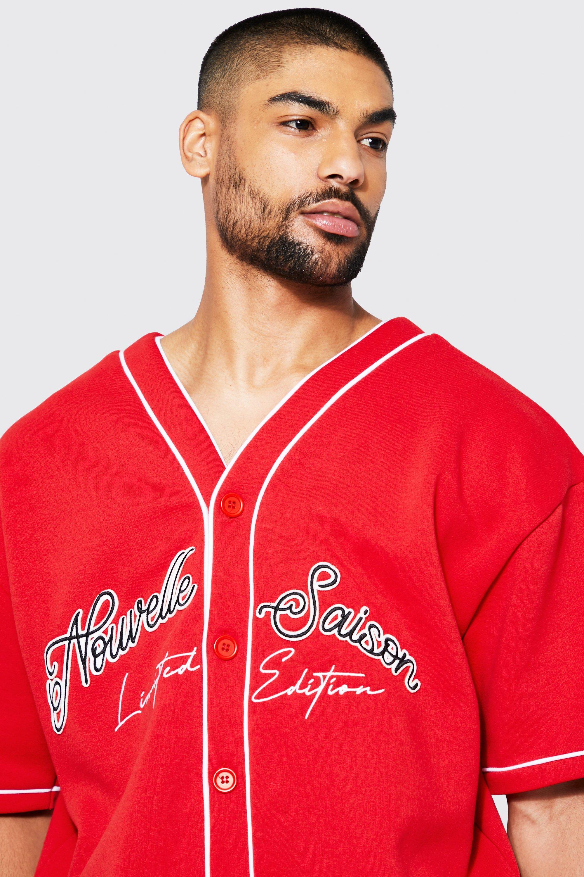 Baseball T Shirt mit Paspel Detail boohoo DE