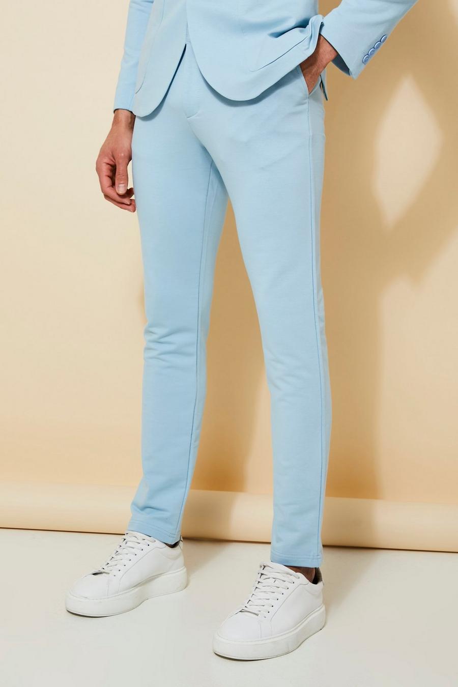 Dusky Jersey Skinny Suit Trousers image number 1
