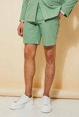 Sage Slim Suit Shorts