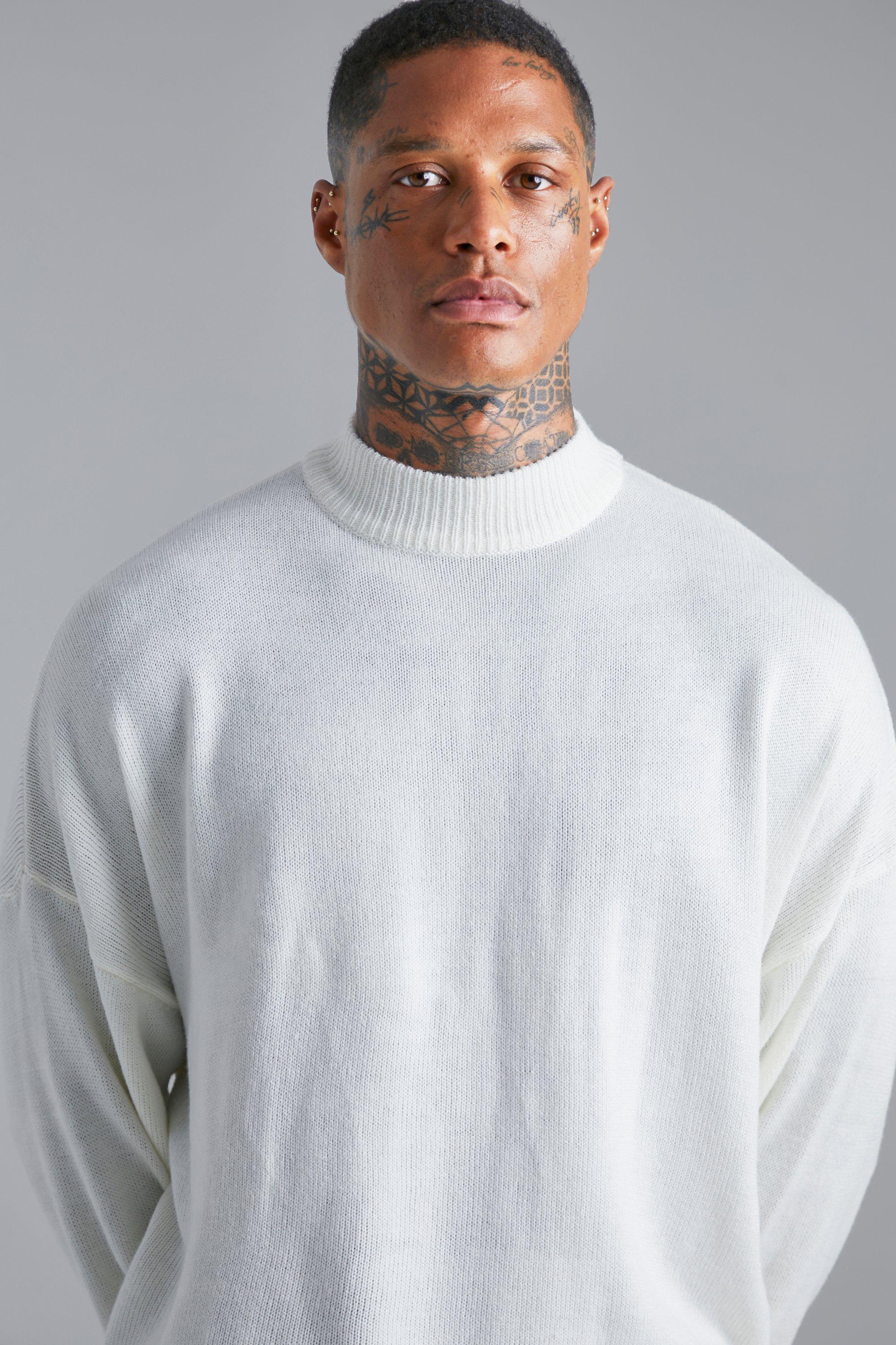 Oversized Crew Neck Chunky Jumper