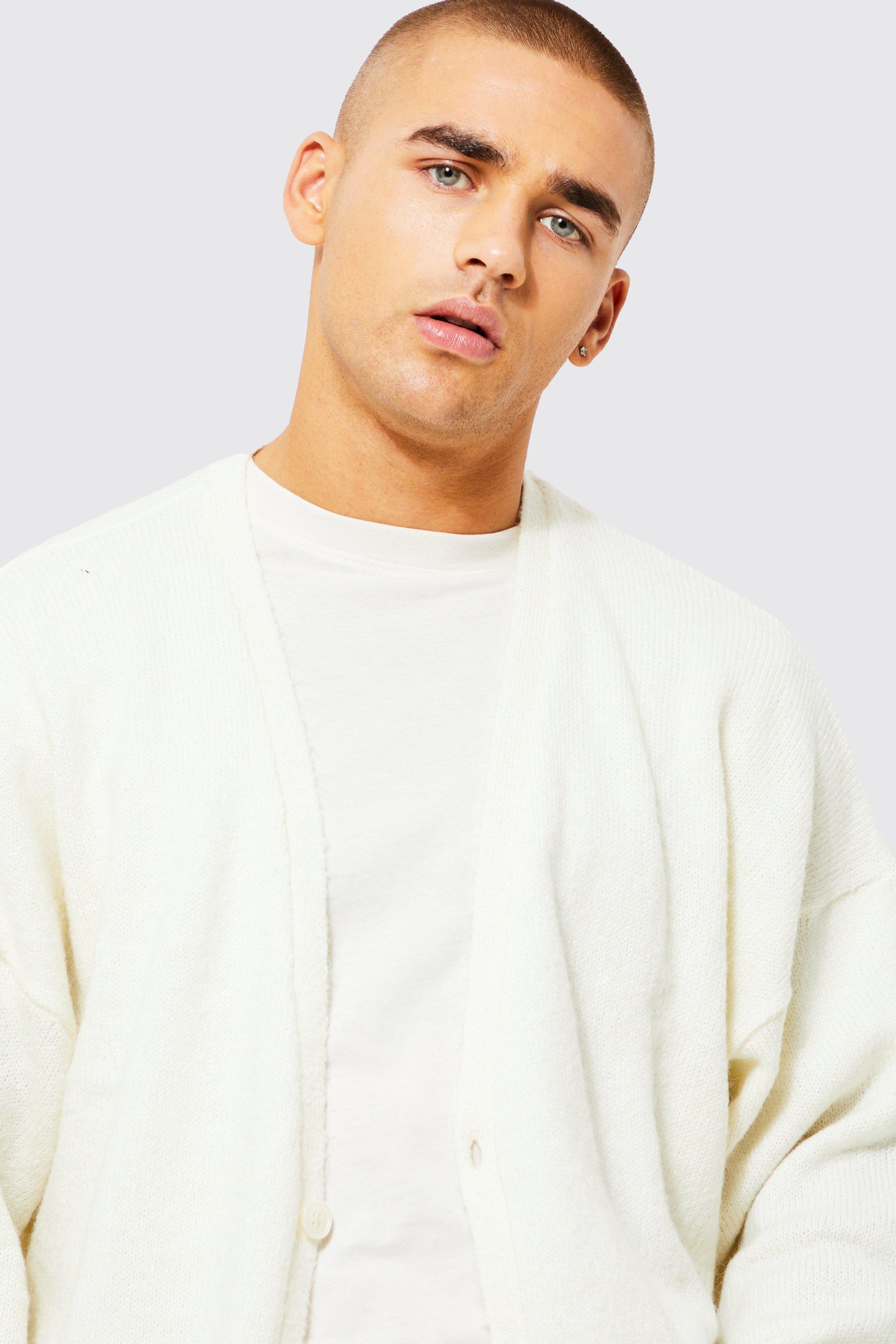 Boohoo shop mens cardigan