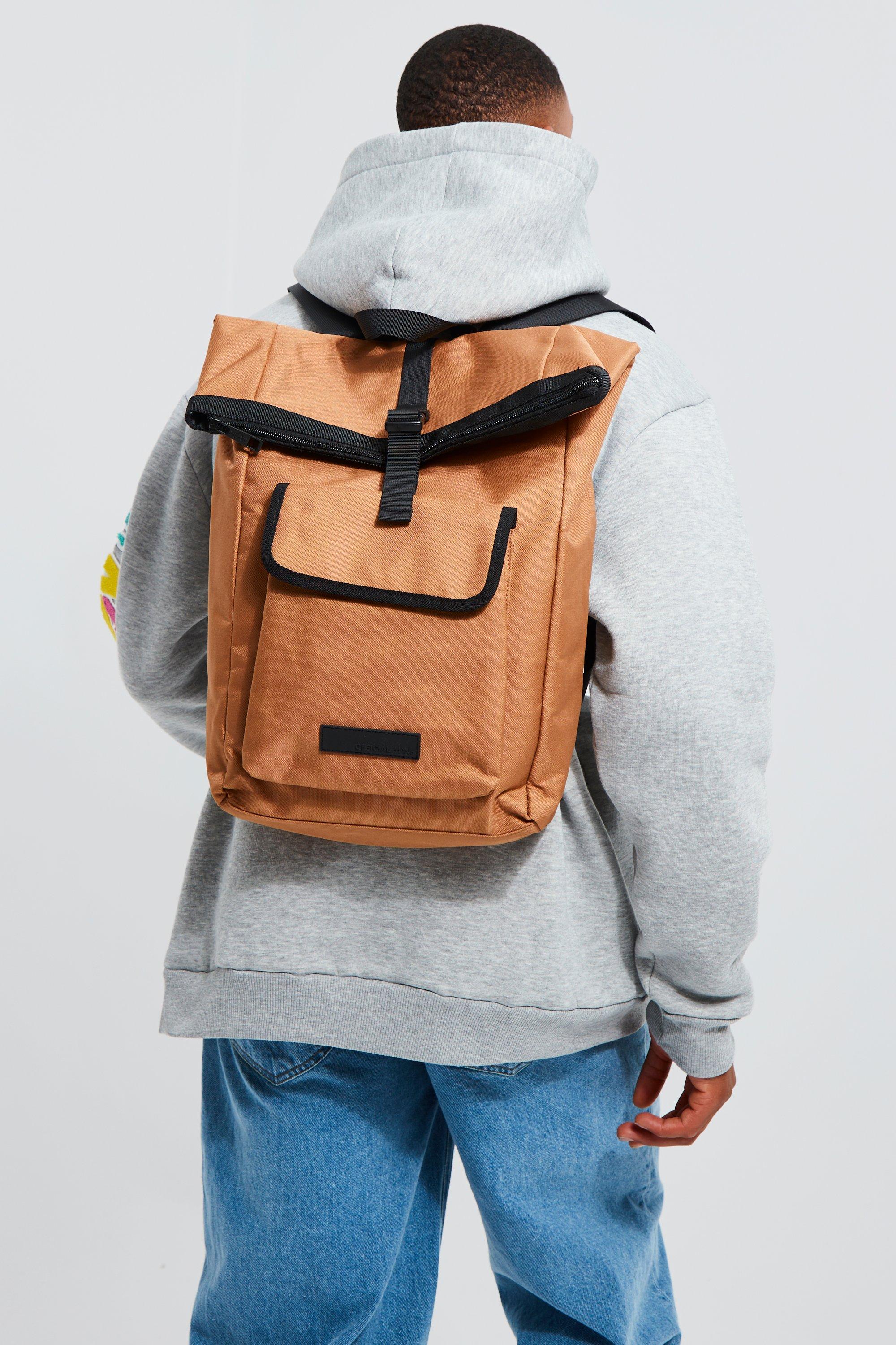 Nylon Flat Top Rucksack