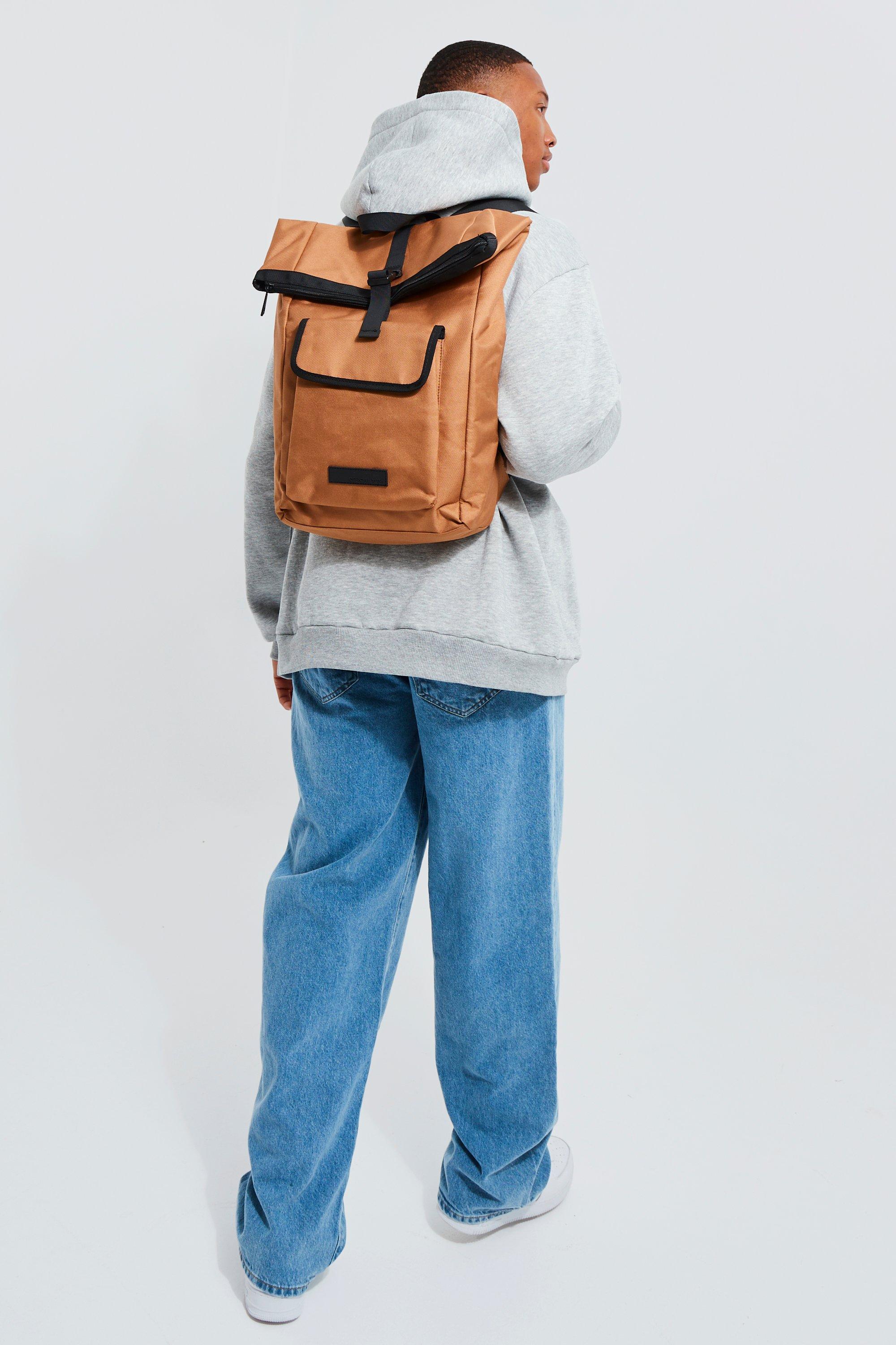 Nylon Flat Top Rucksack