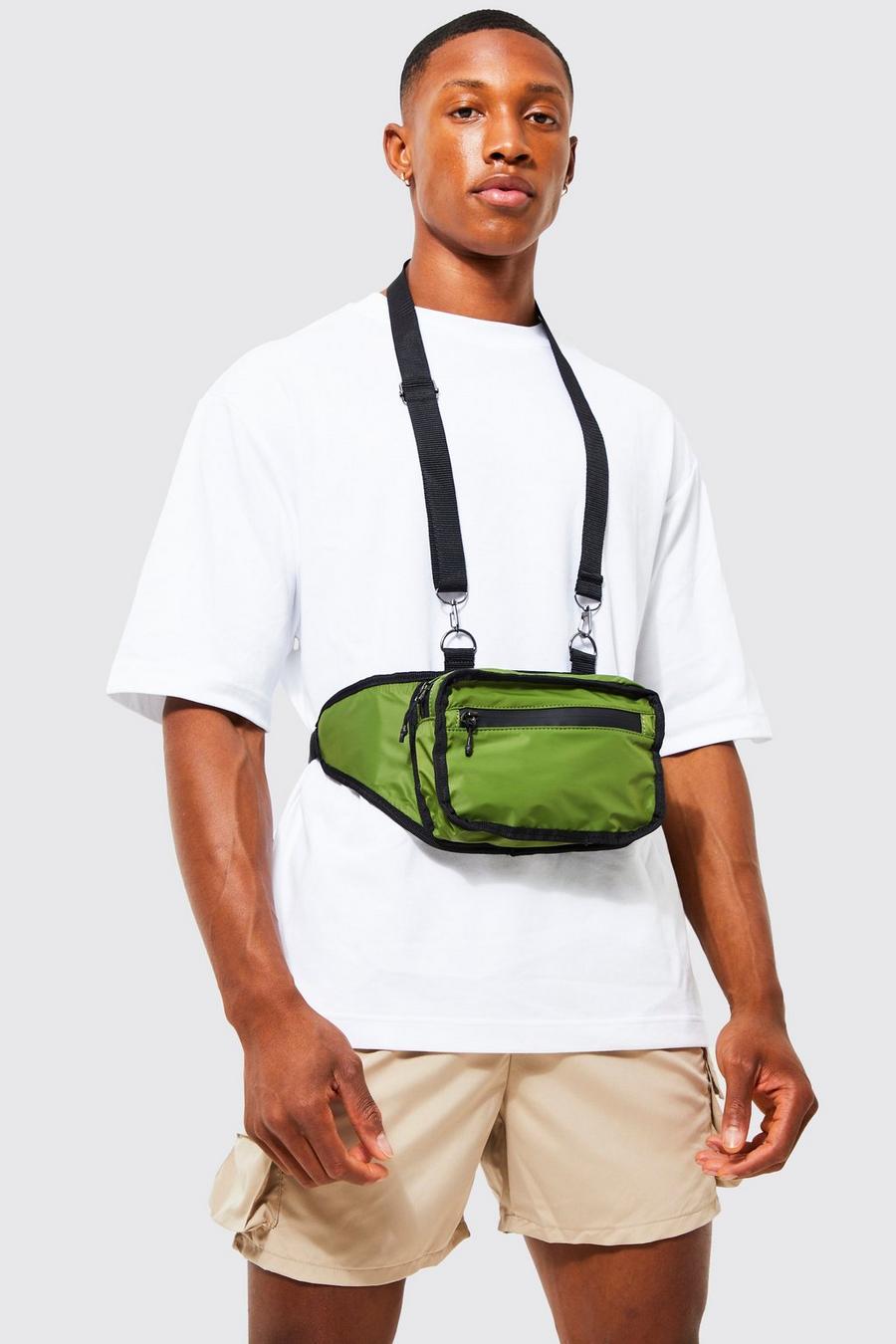 Green Nylon Chest Rig image number 1