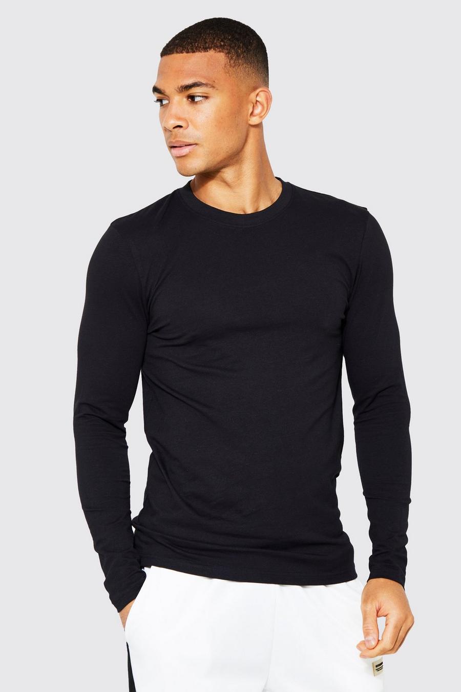 Long Sleeve Muscle Fit T-shirt
