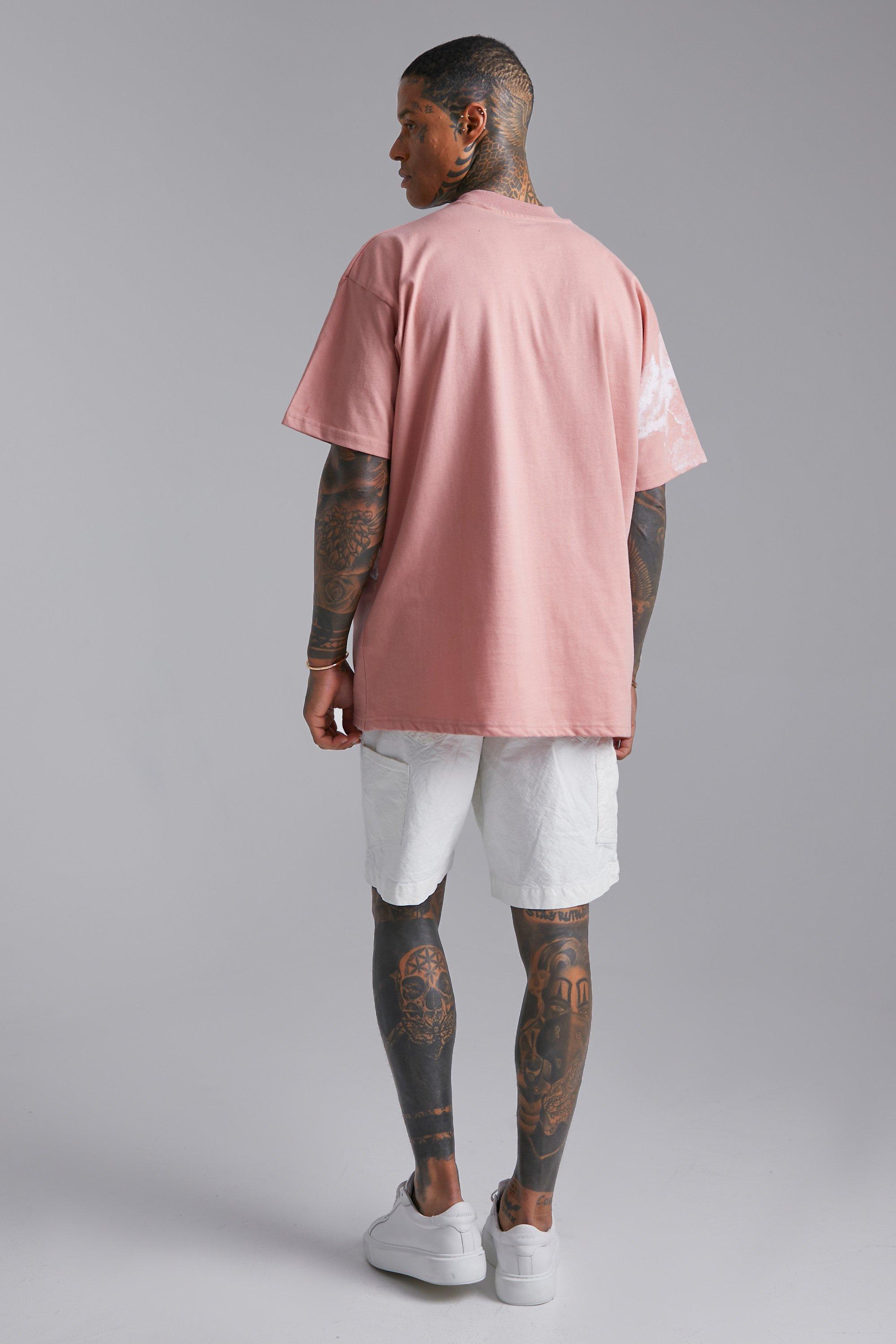 Official Man Print Oversized T-shirt | boohoo USA
