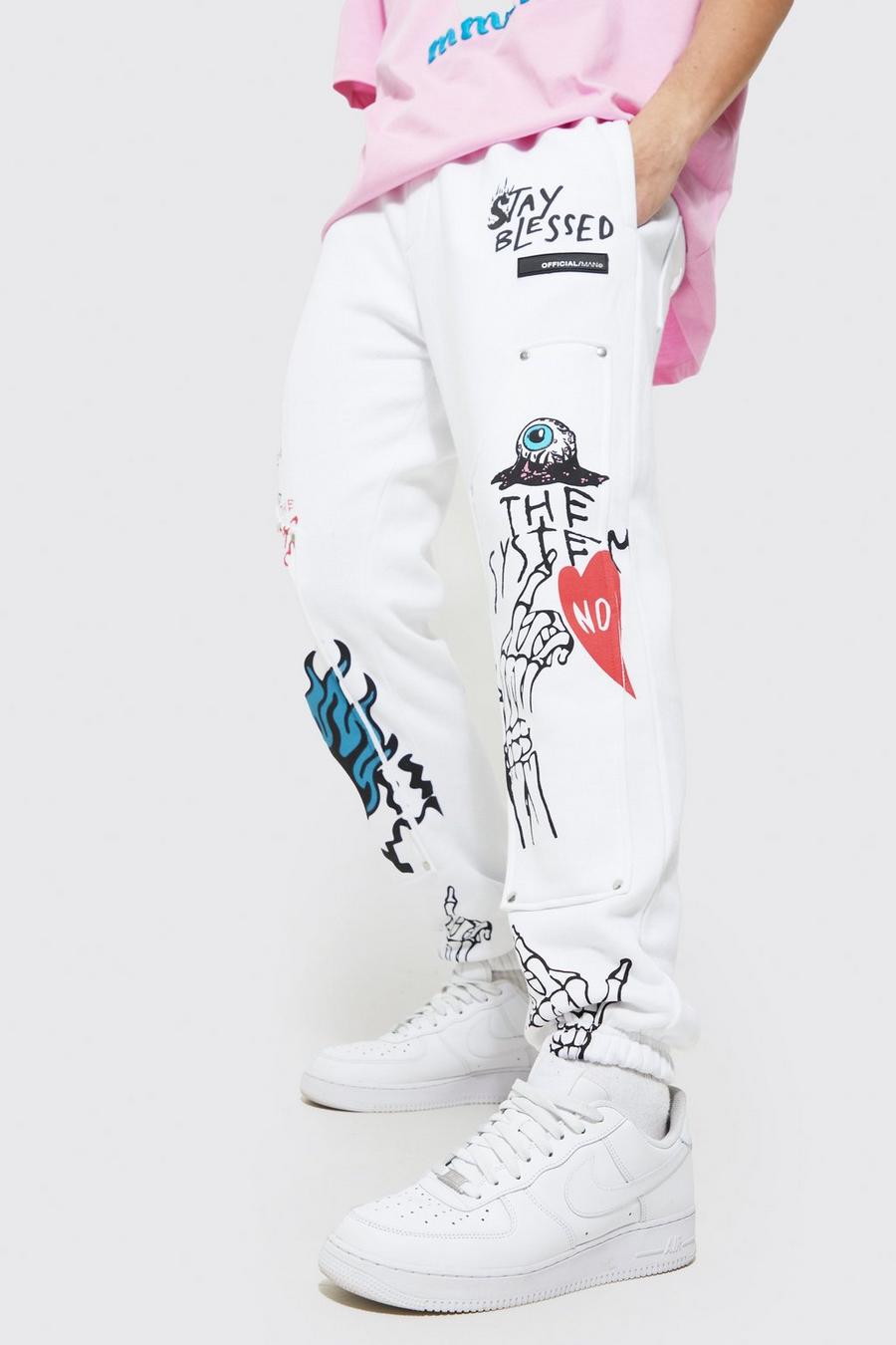 PATCH JOGG OFF WHITE - SWEET PANTS