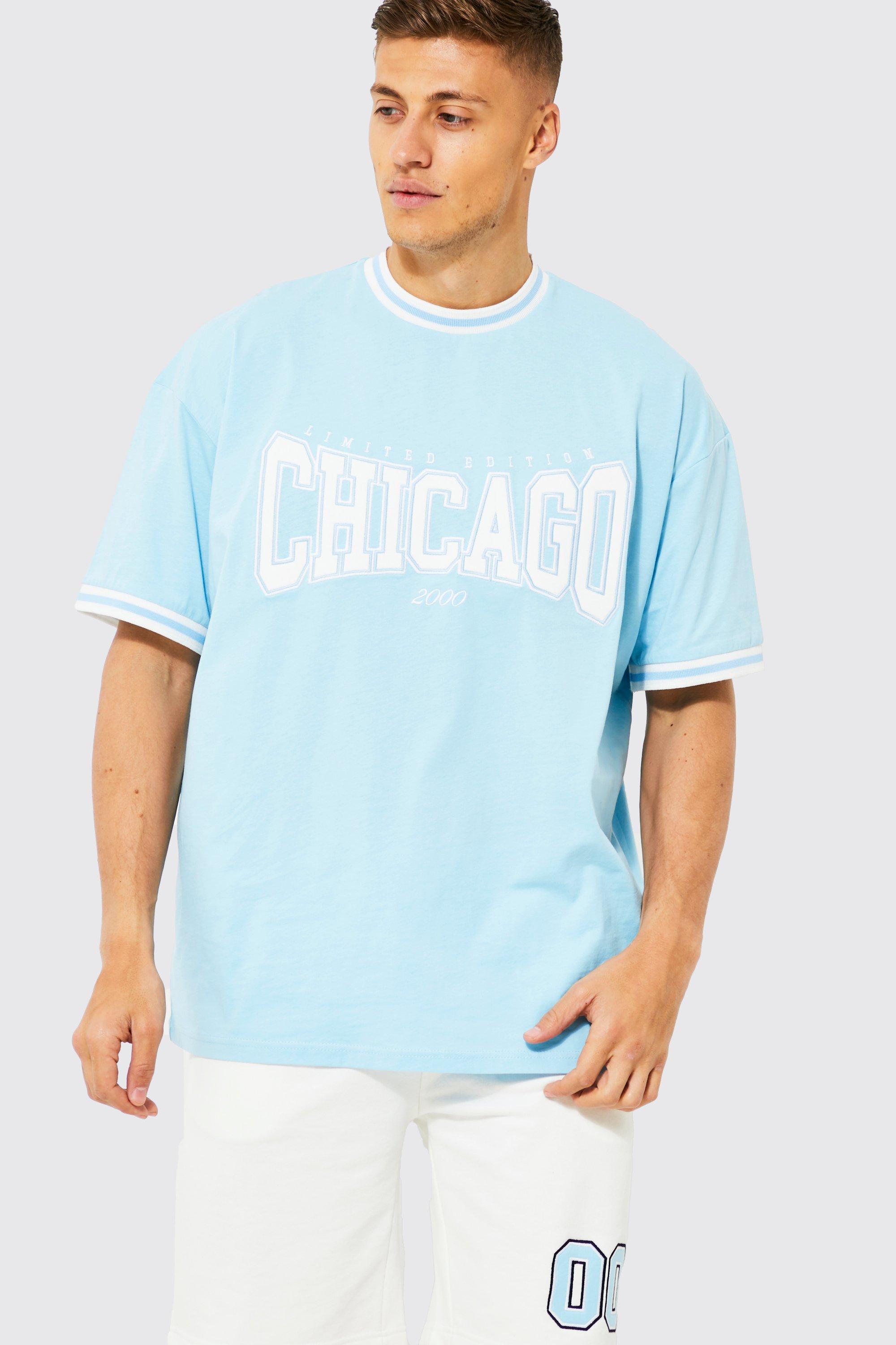 Oversized Chicago T-shirt And Short Set