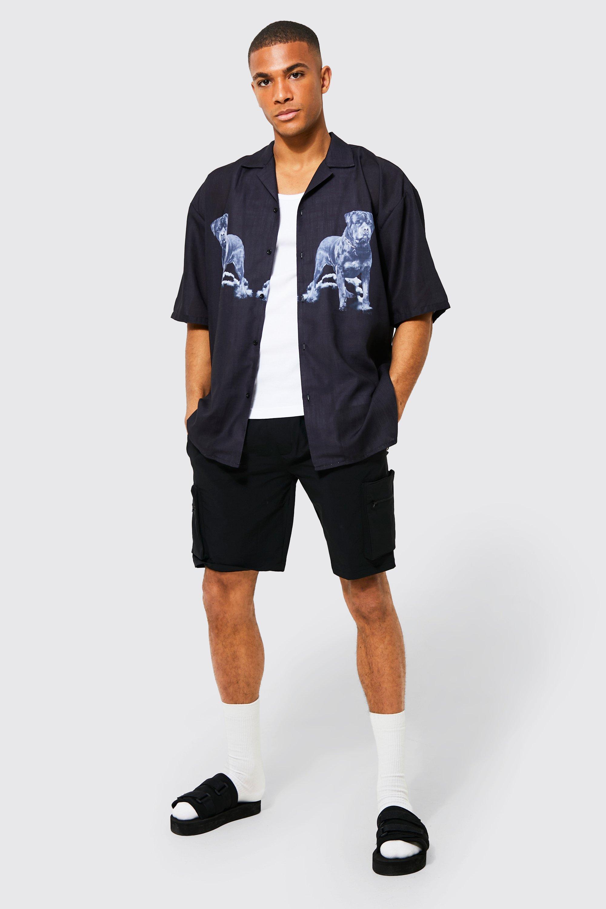 Tall Man Active Training Dept Cargo Shorts