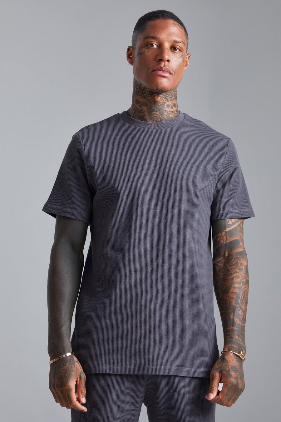 T-shirt cintré habillé, Grey image number 1