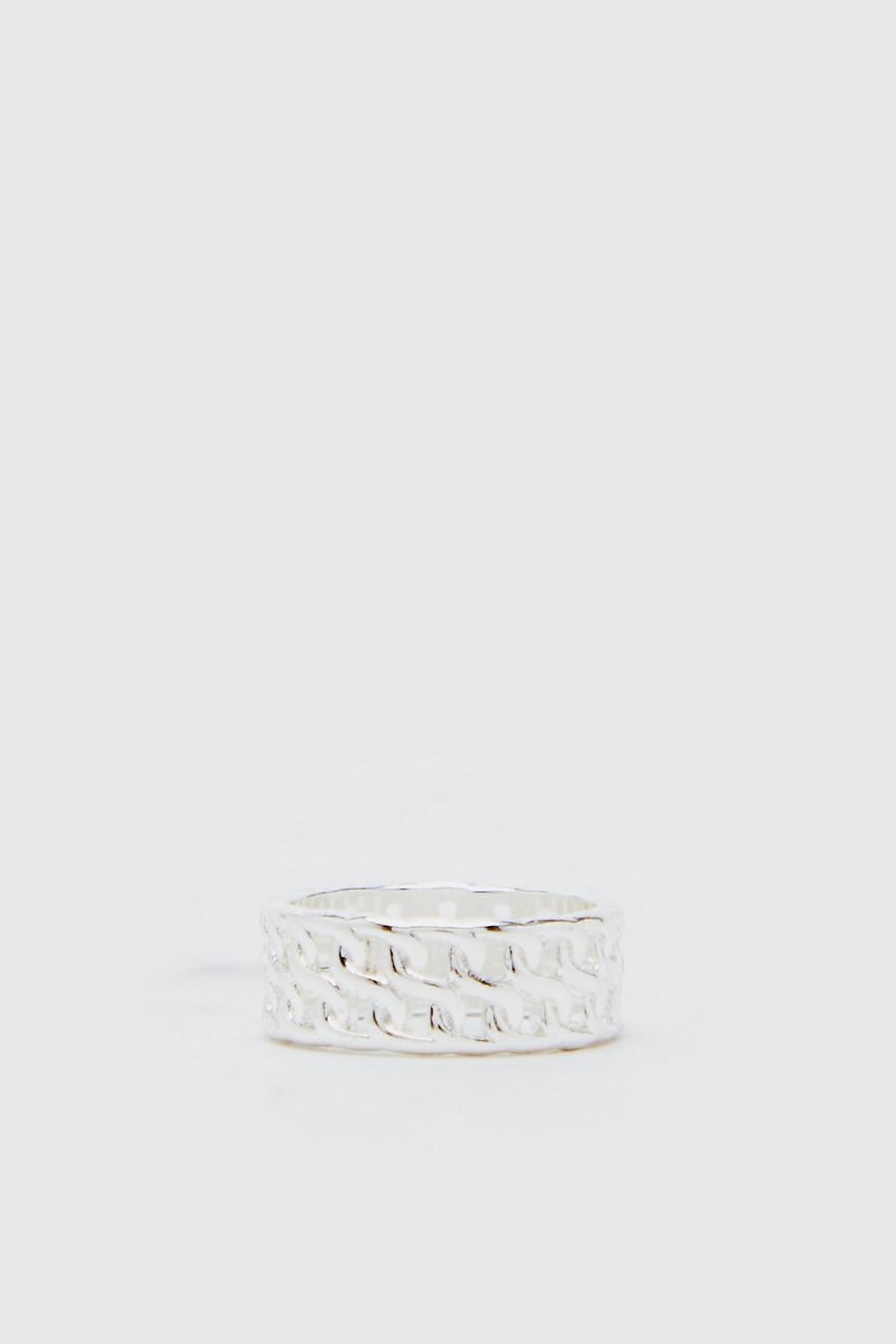 Silver Double Chain Ring image number 1
