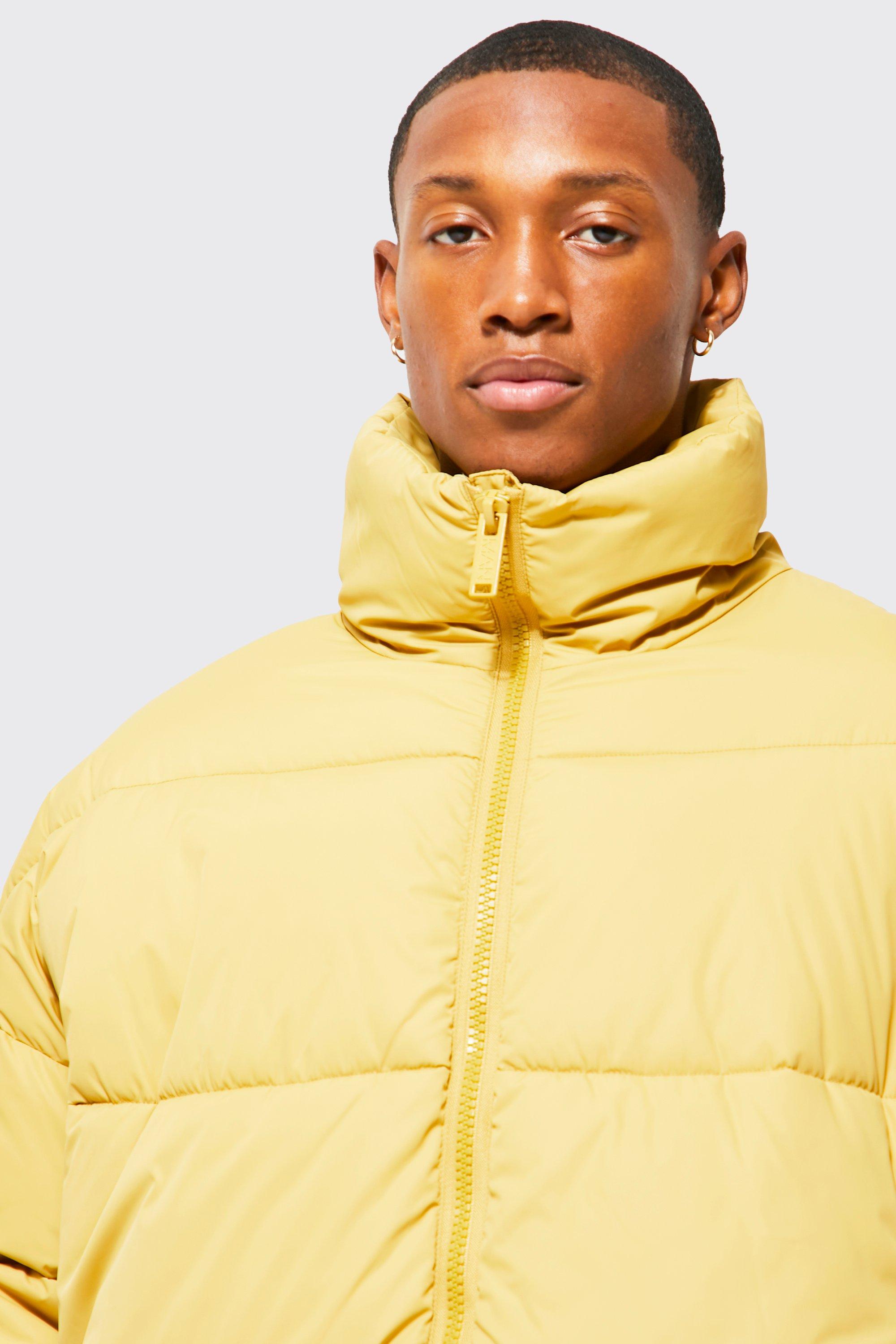 Boohoo funnel hotsell neck puffer jacket