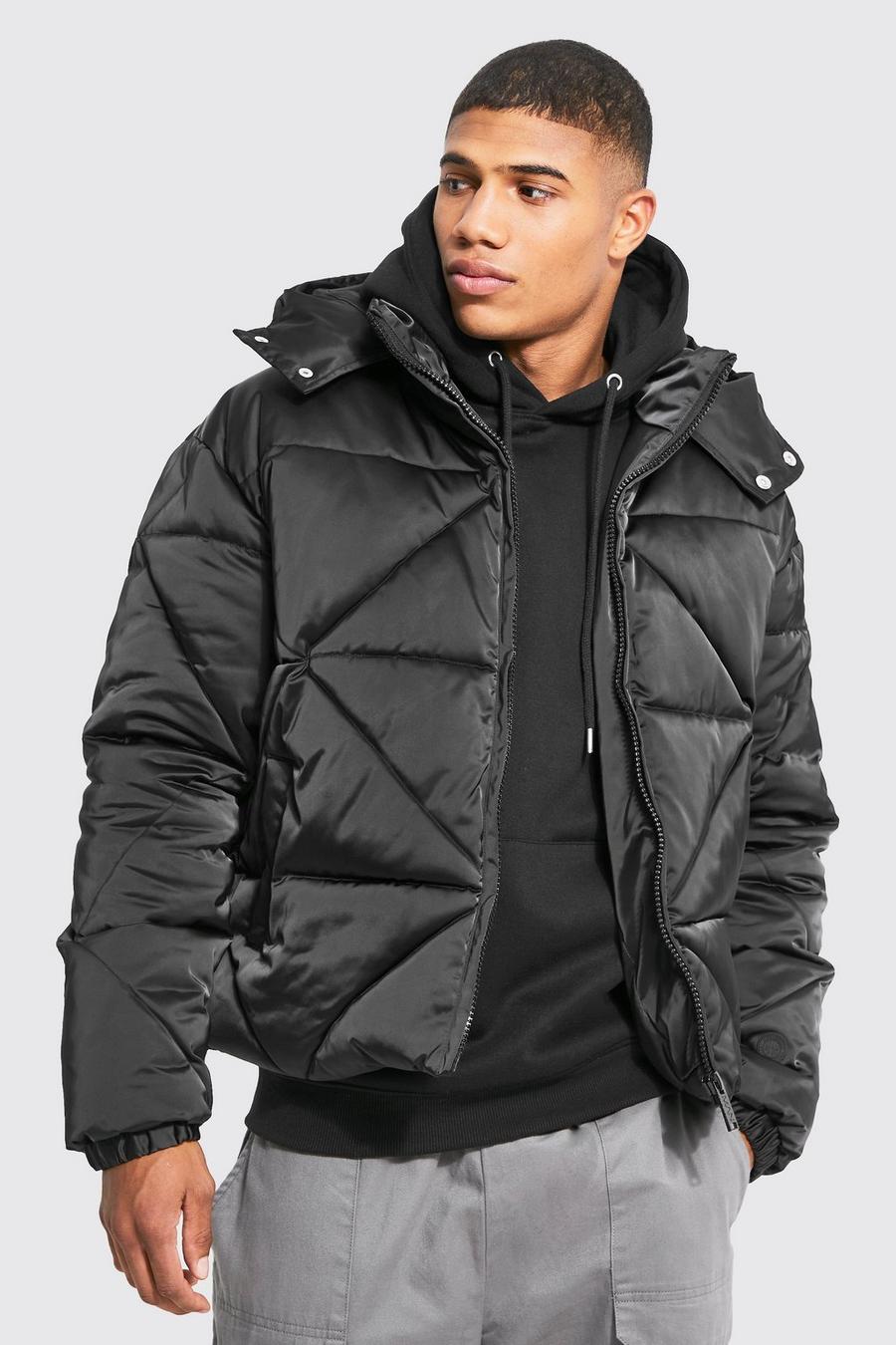 Abstract Quilted Puffer