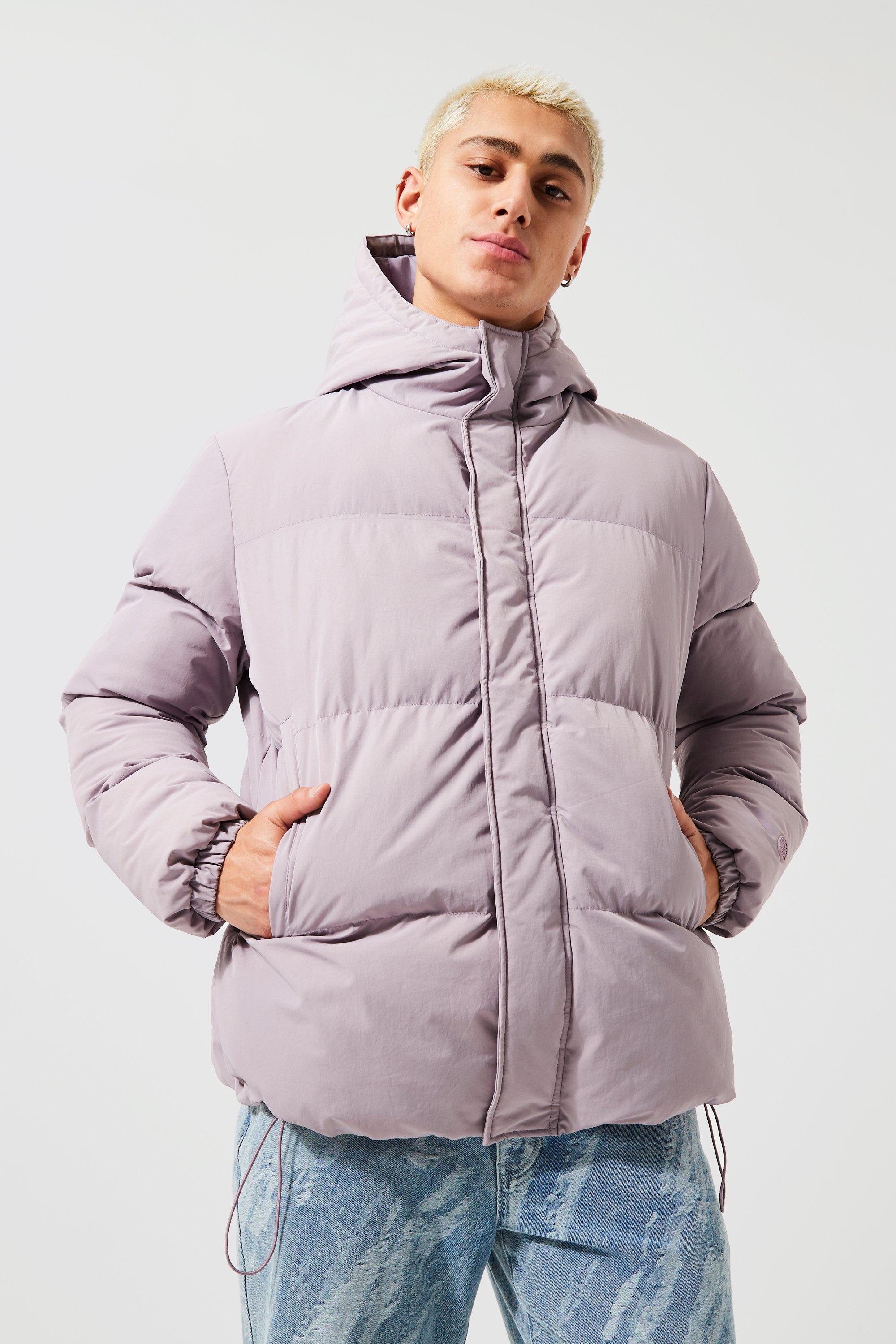 Concelled Placket Hooded Puffer