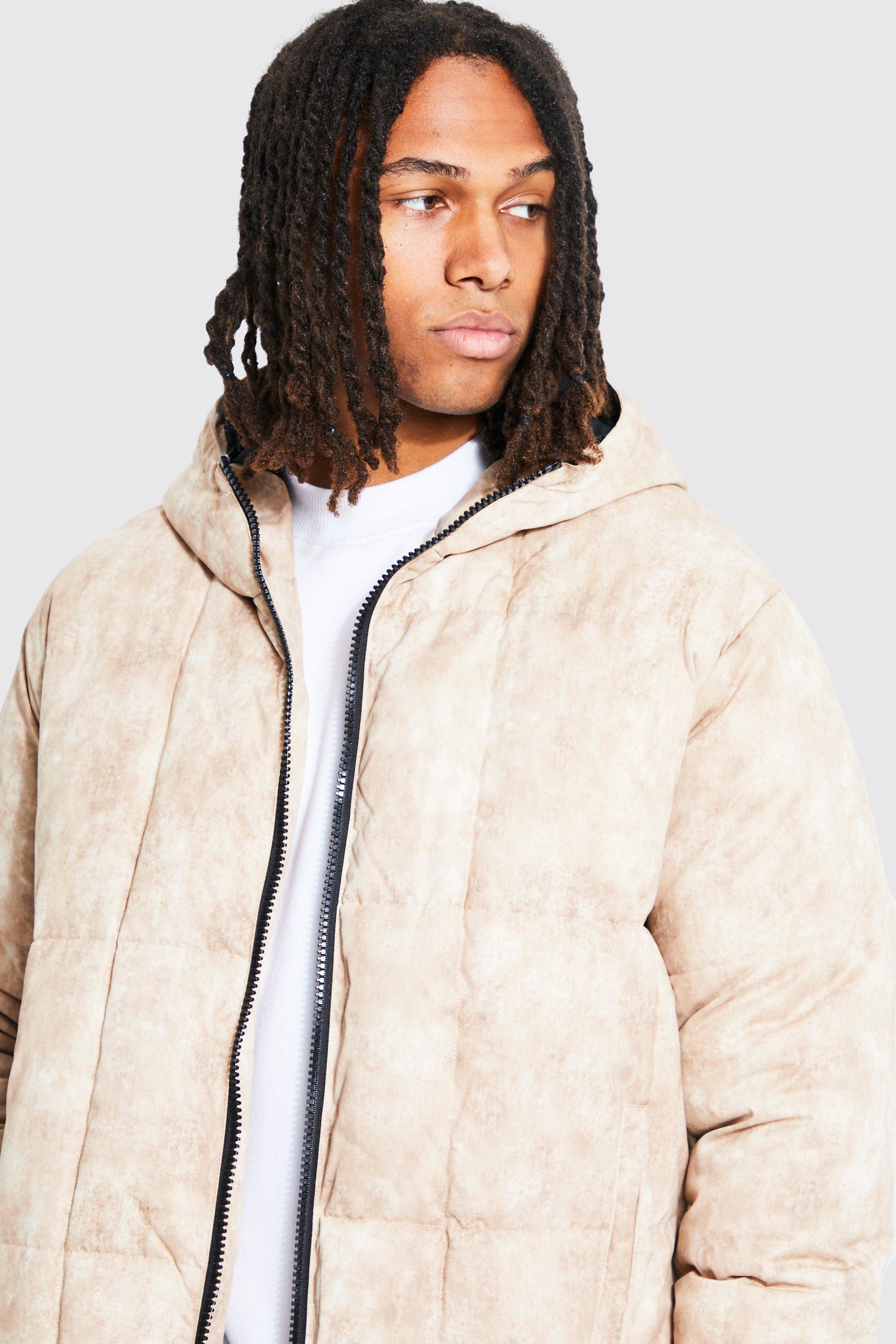 Tie-Dye Shearling Hoody - Men - Ready-to-Wear