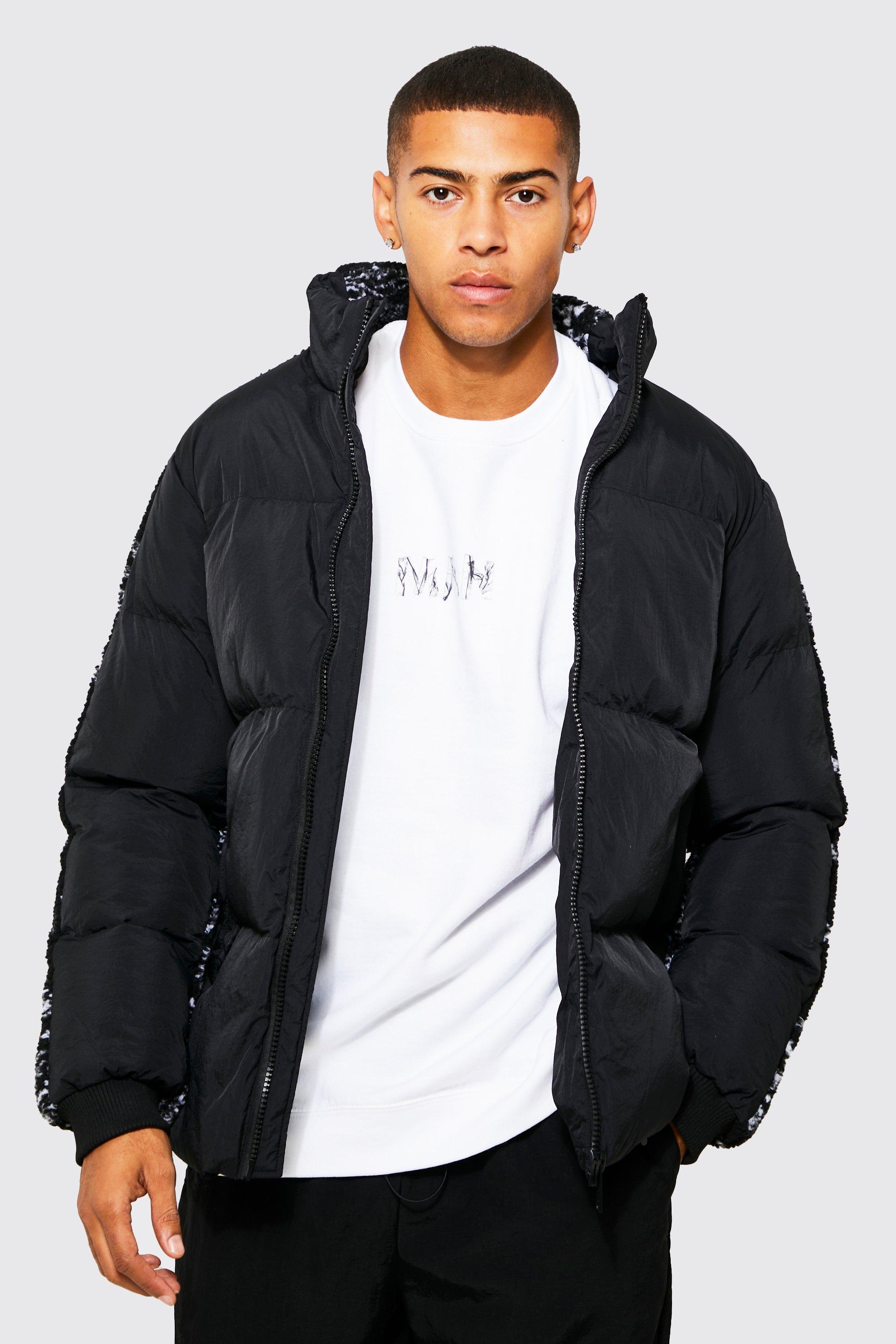 Boohoo mens coats sale sale