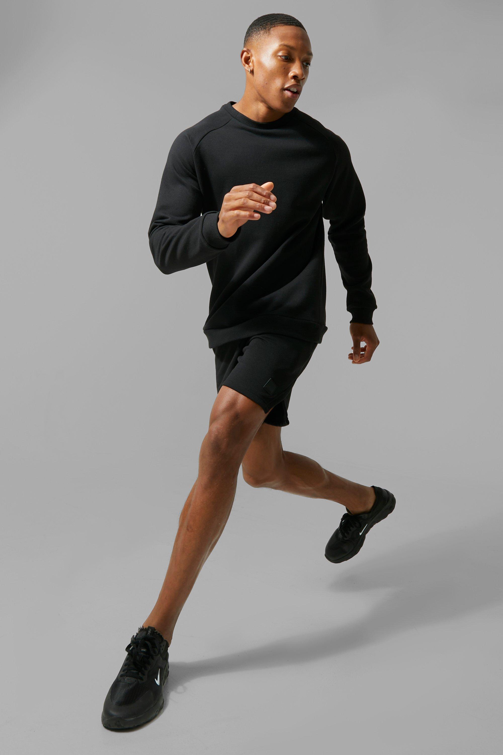 sweatshirt and shorts set