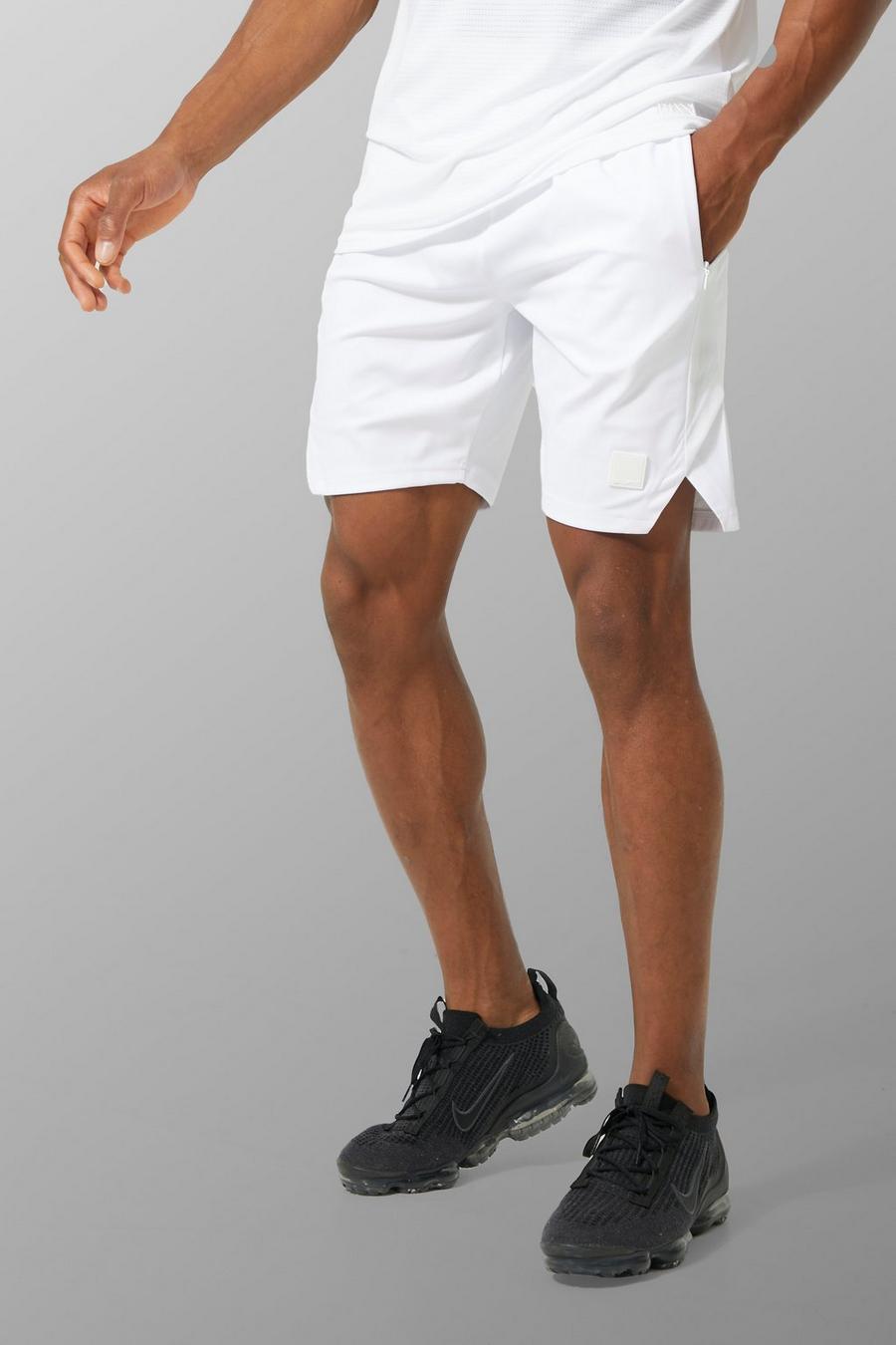 Pantalón corto MAN Active resistente, White bianco