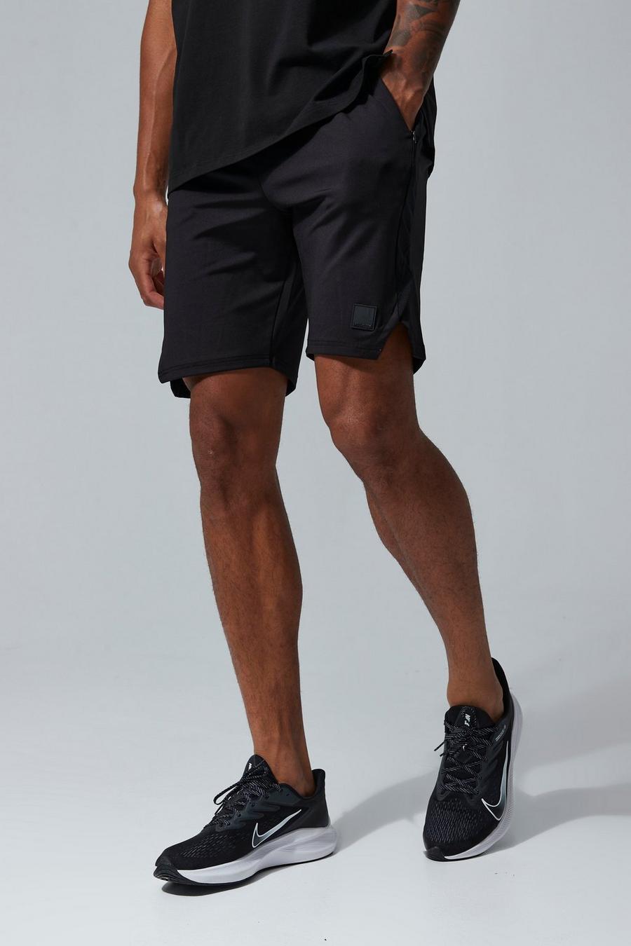 Tall Man Active Performance Shorts, Black image number 1