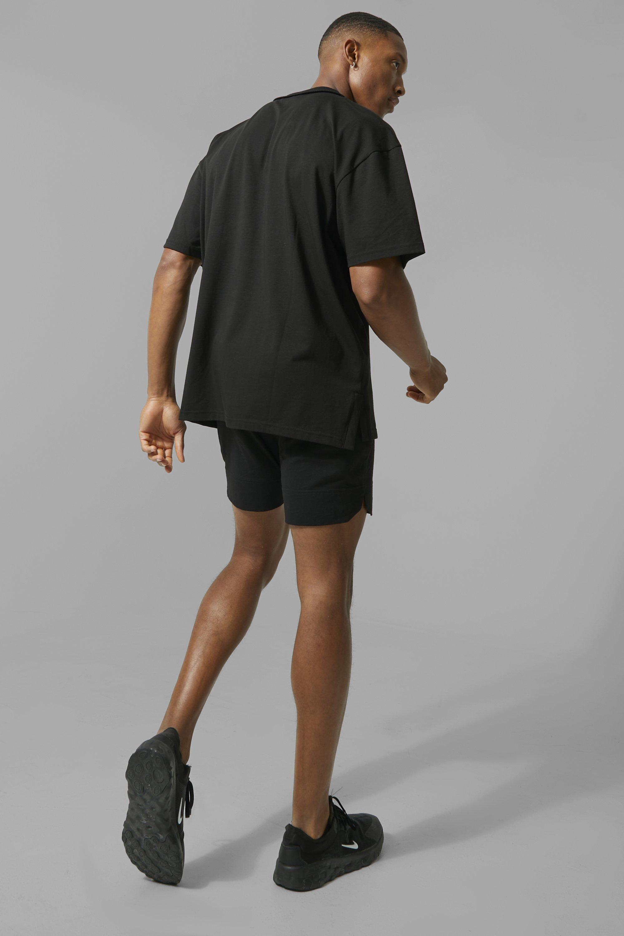 MAN Active Gym Oversized T-Shirt with Seam Detail