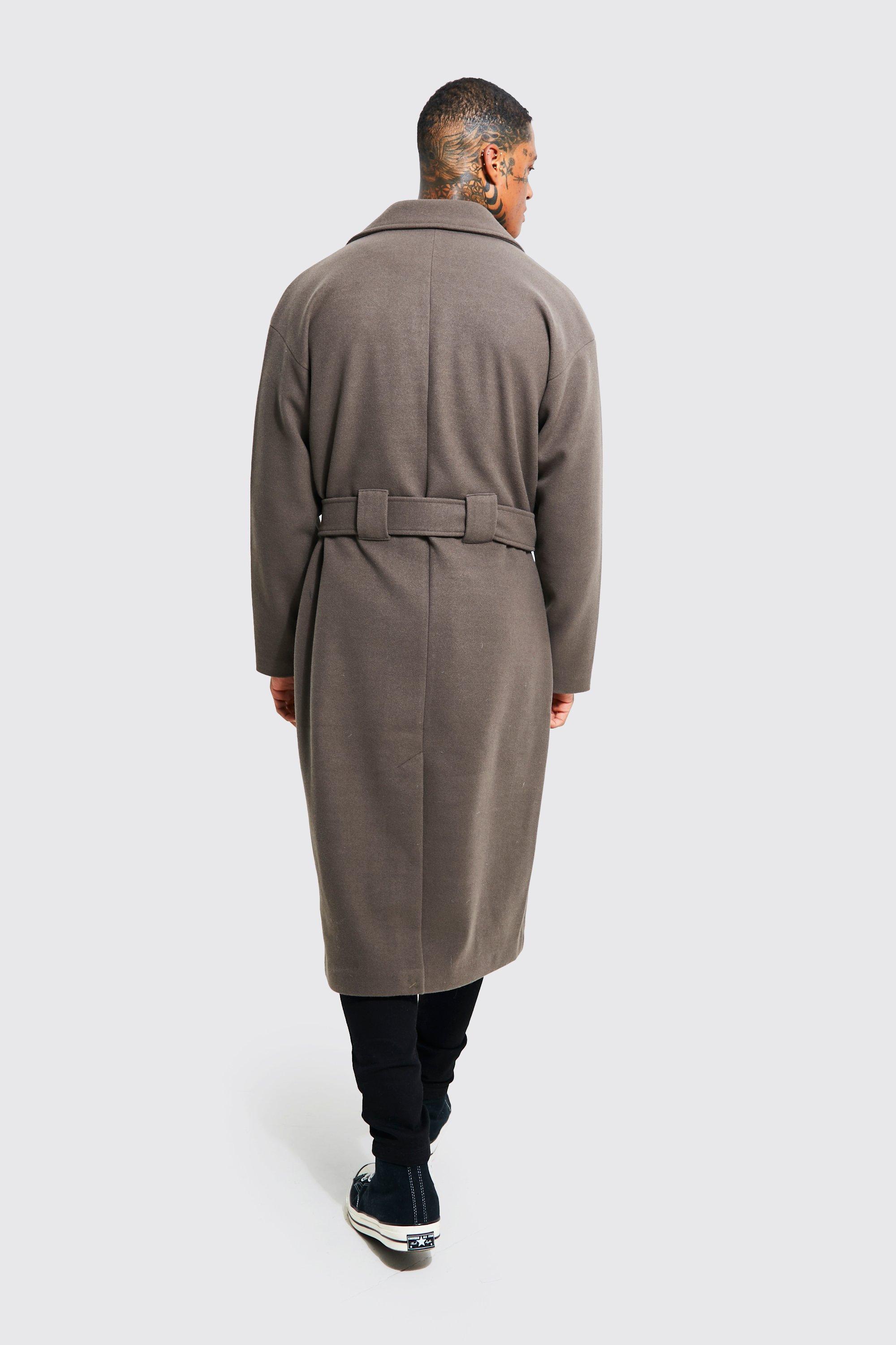 Mens on sale wrap coat