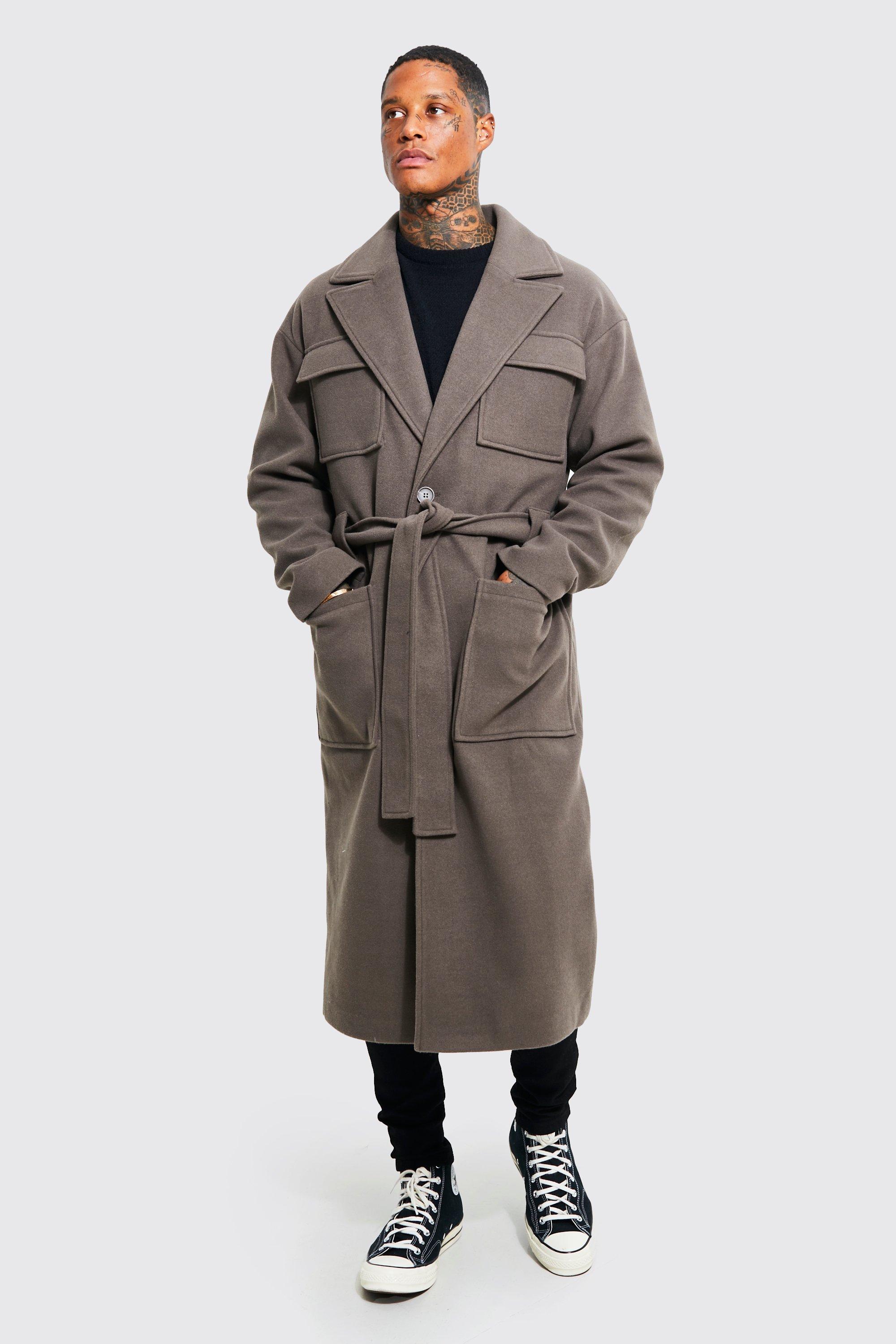 Belted overcoat 2025