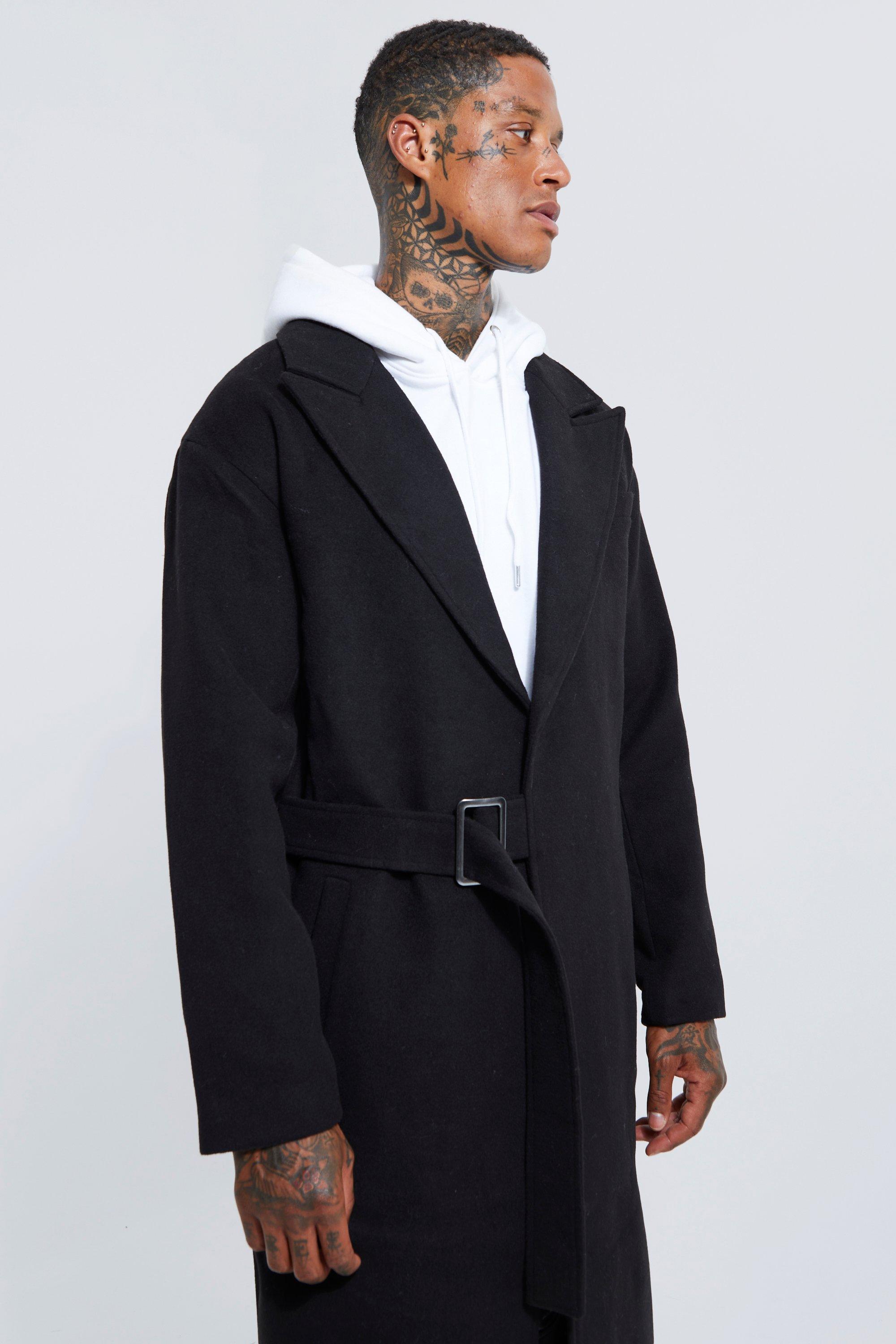 Boohoo overcoat 2024