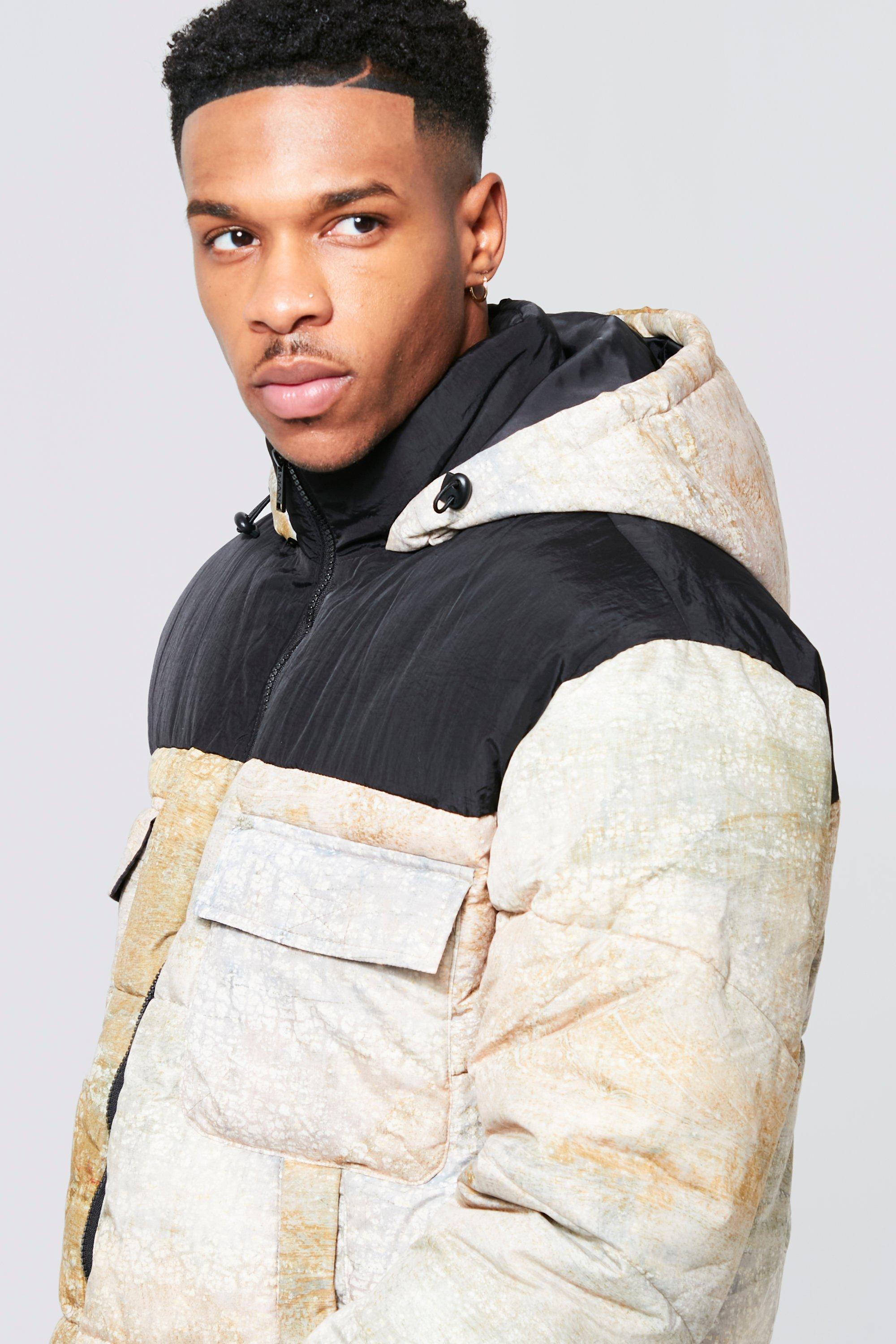 North face jacket mens on sale camo