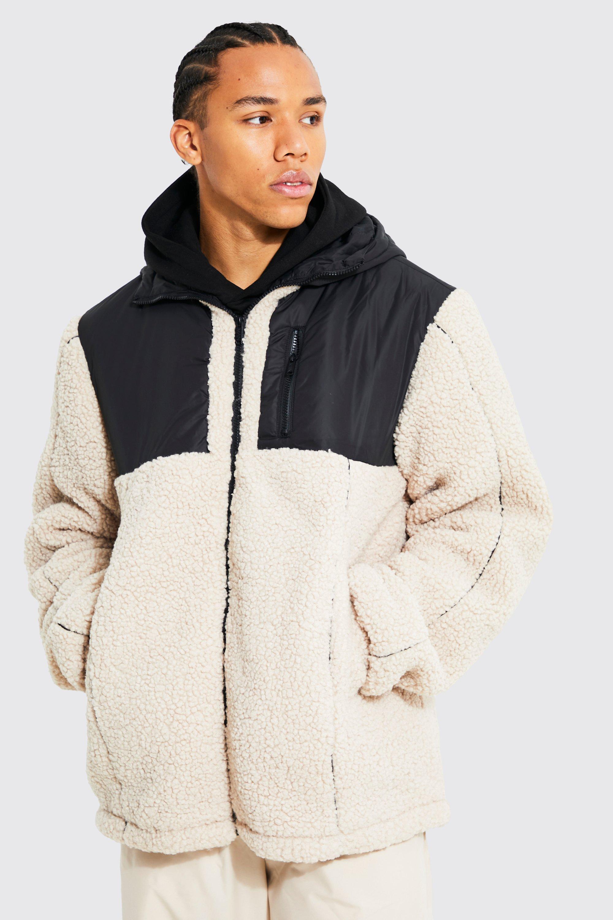 Boohoo fleece outlet jacket