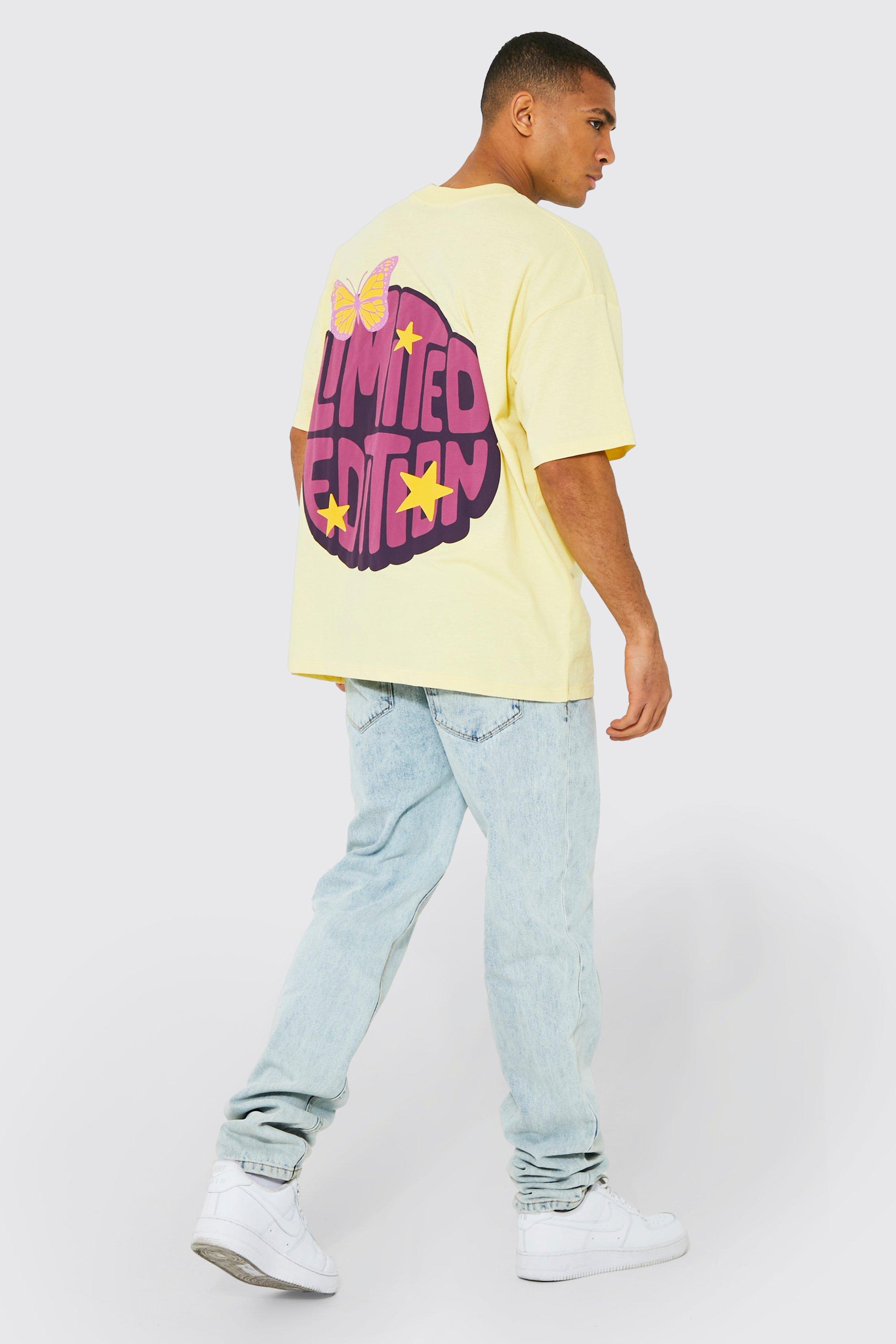 Oversized Butterfly Puff boohoo Print | T-shirt