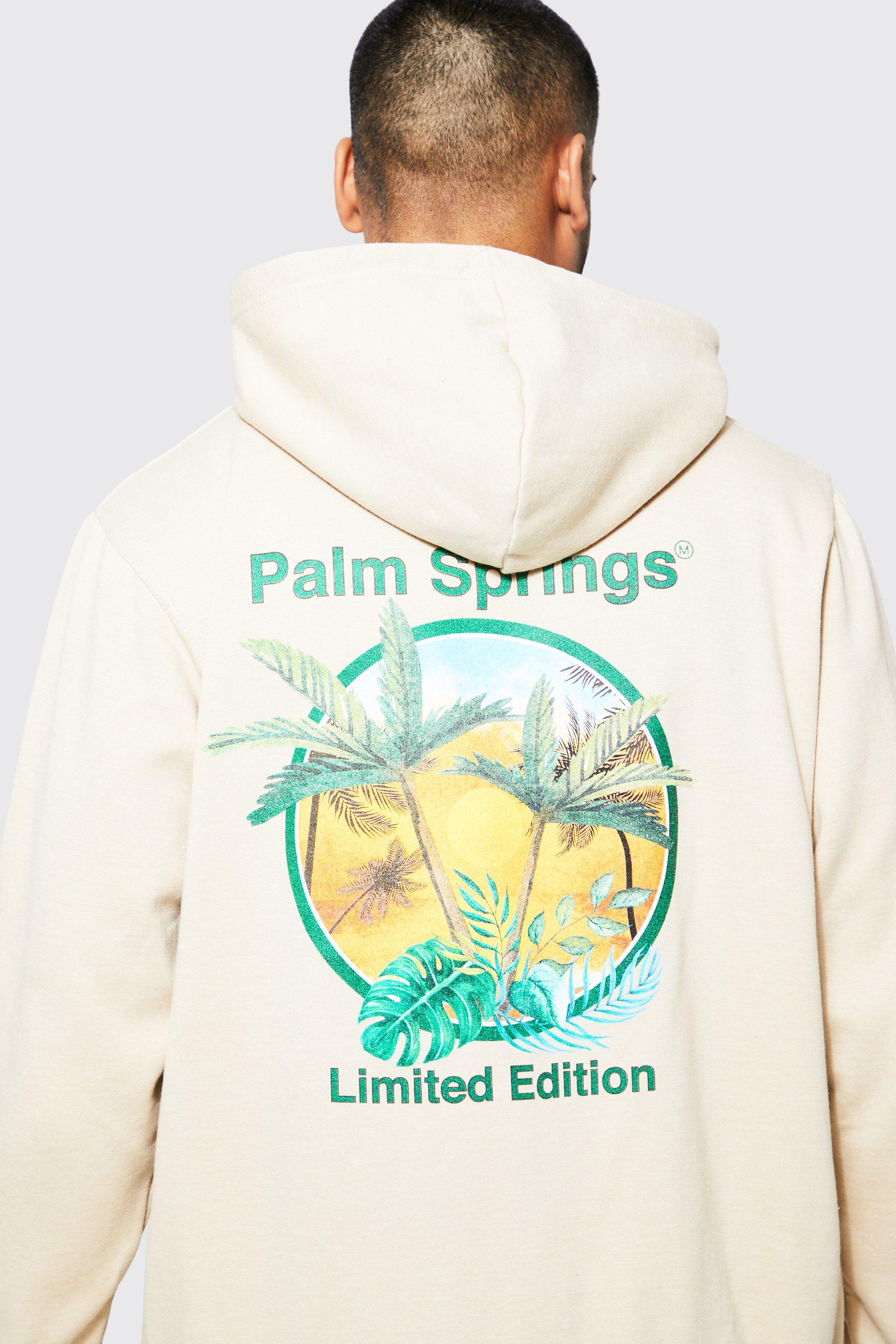 Palm Springs Drop Shoulder Hoodie Palm Springs Drop Shoulder Hoodie