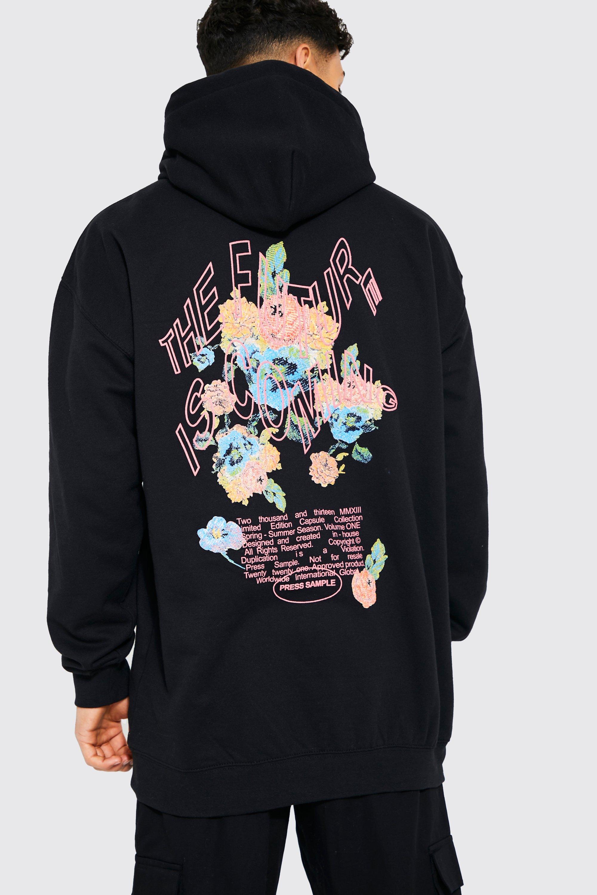 Designer graphic hoodie sale