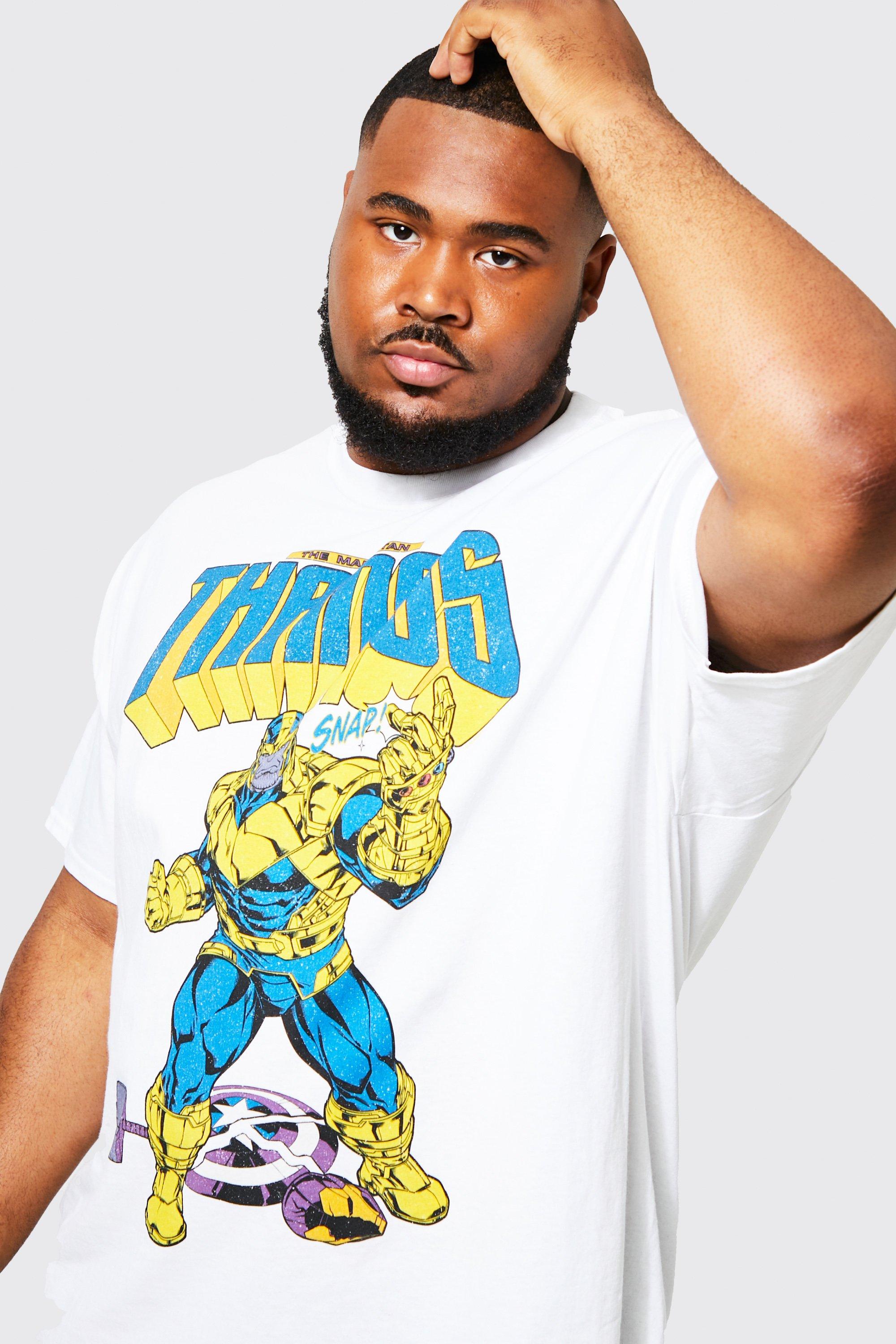 Marvel thanos cheap t shirt