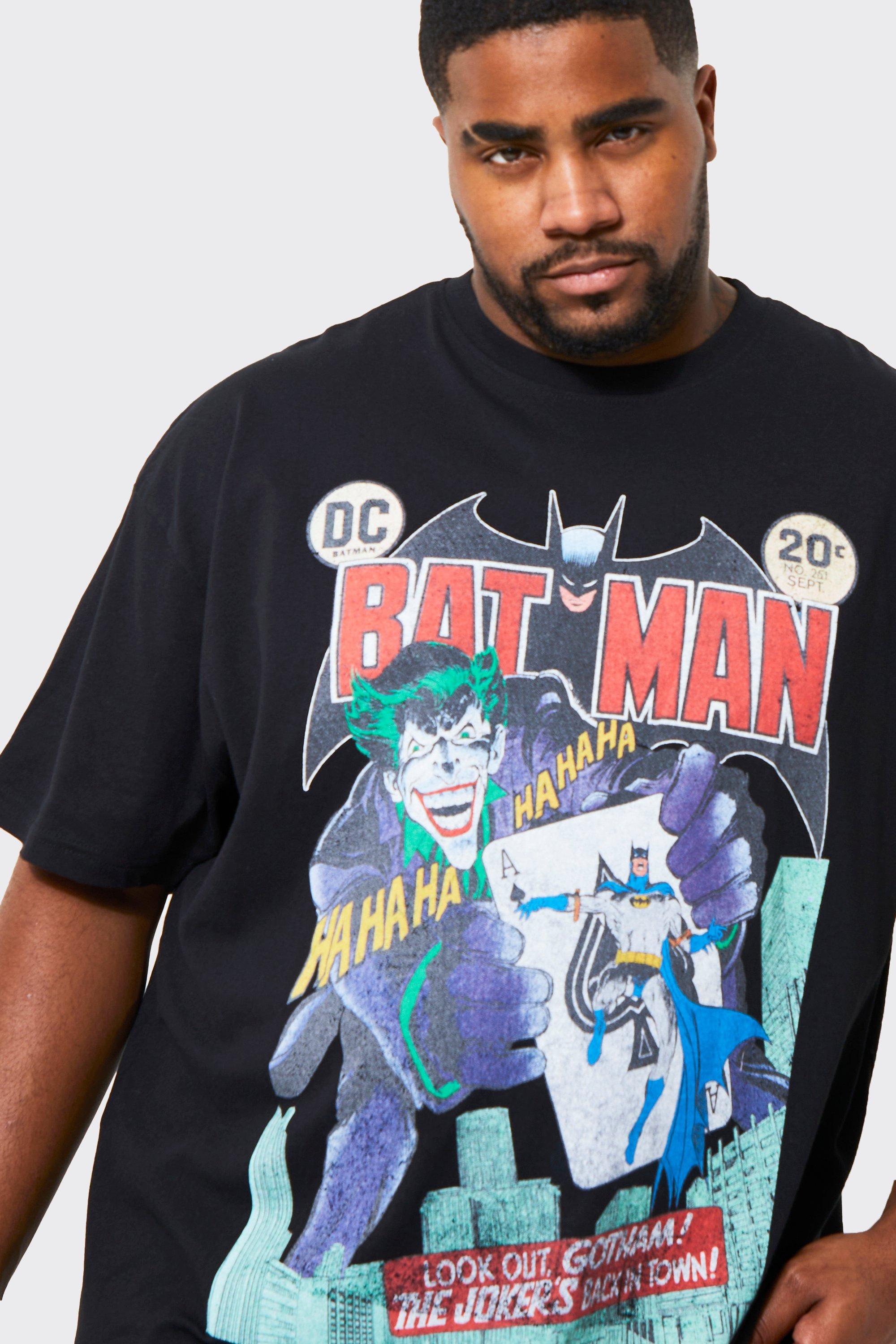 Echter Monarchie Monarchie Plus Gelicenseerd Batman T-Shirt | boohoo