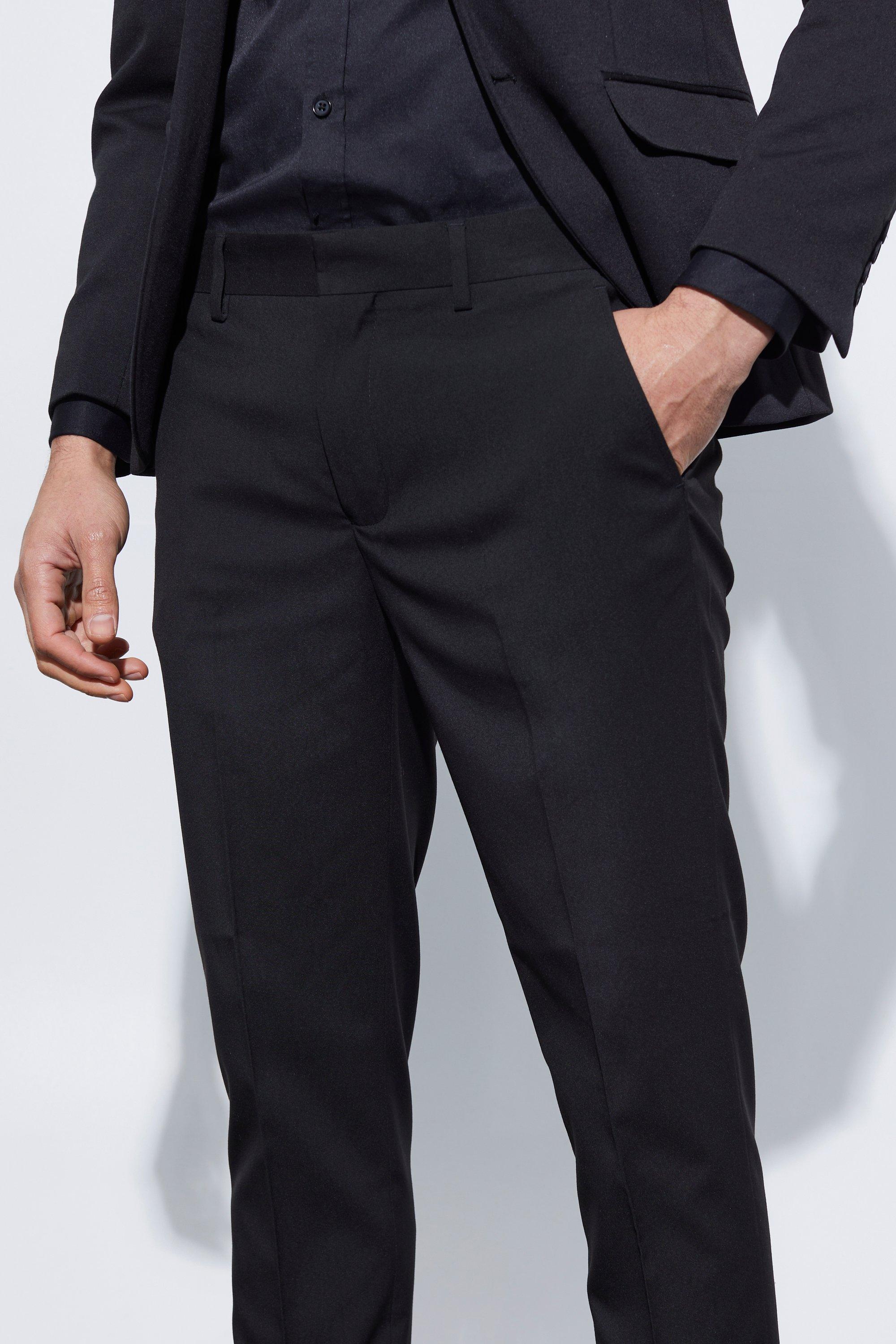 Skinny cropped hot sale suit pants