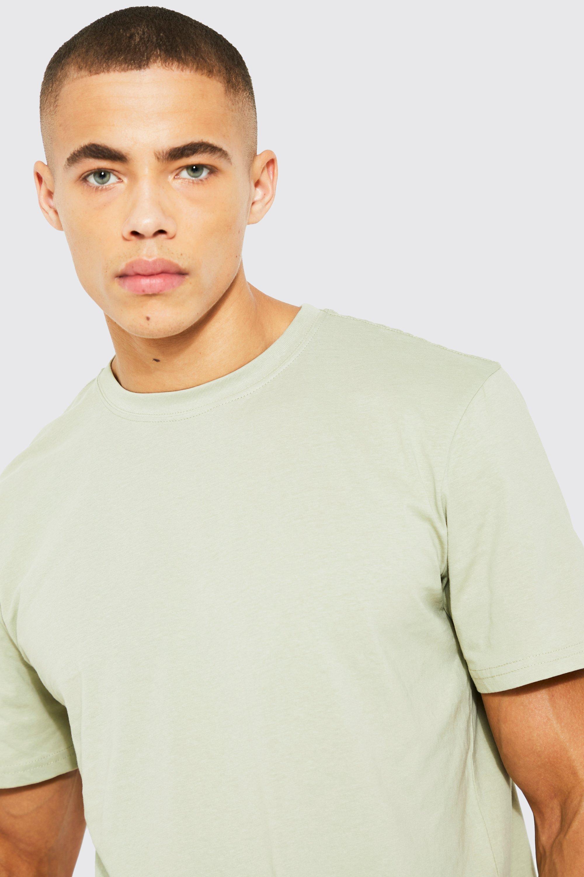 Longline t shirt boohoo sales