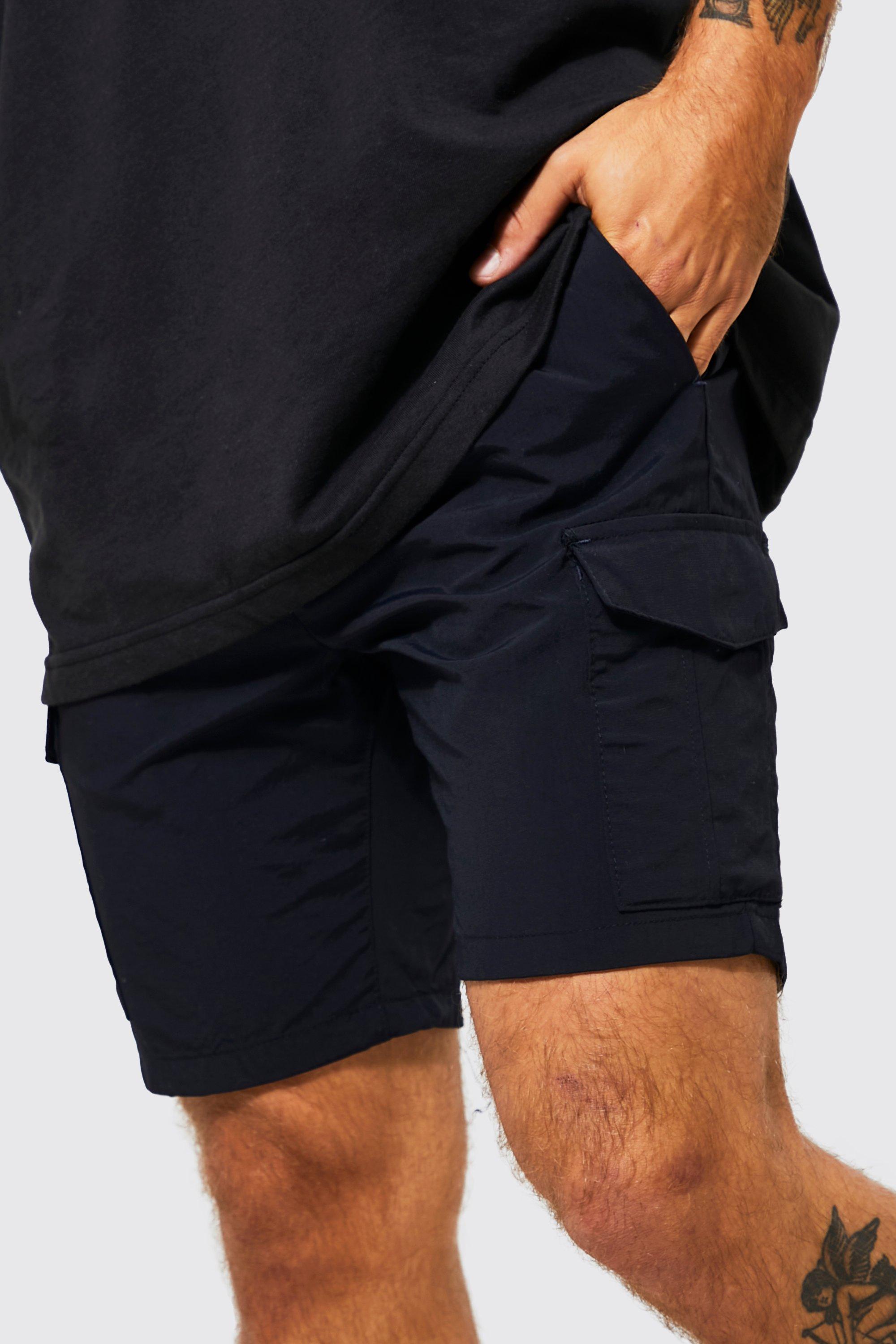 Men's nylon sale cargo shorts