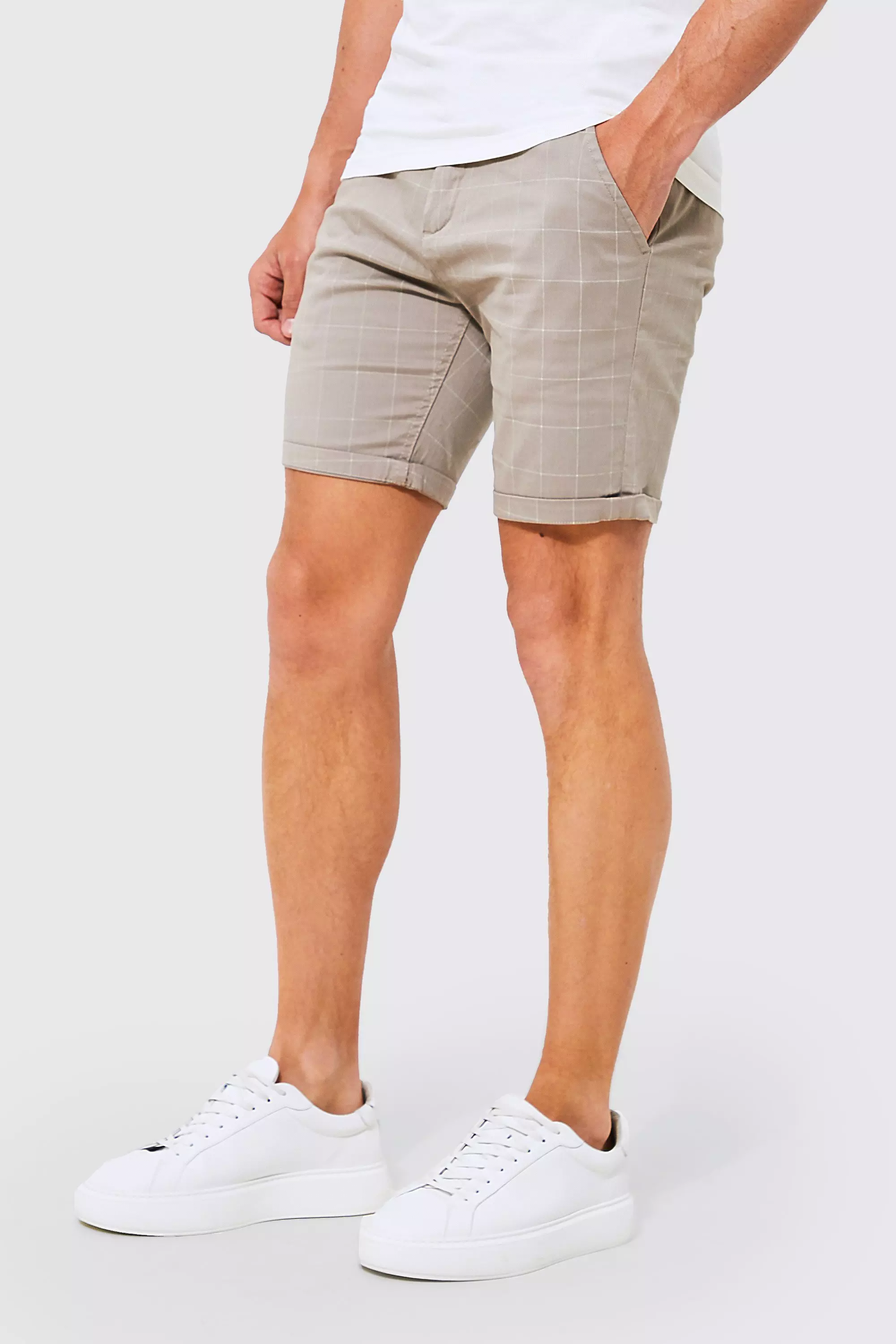 Chino shorts hot sale slim fit