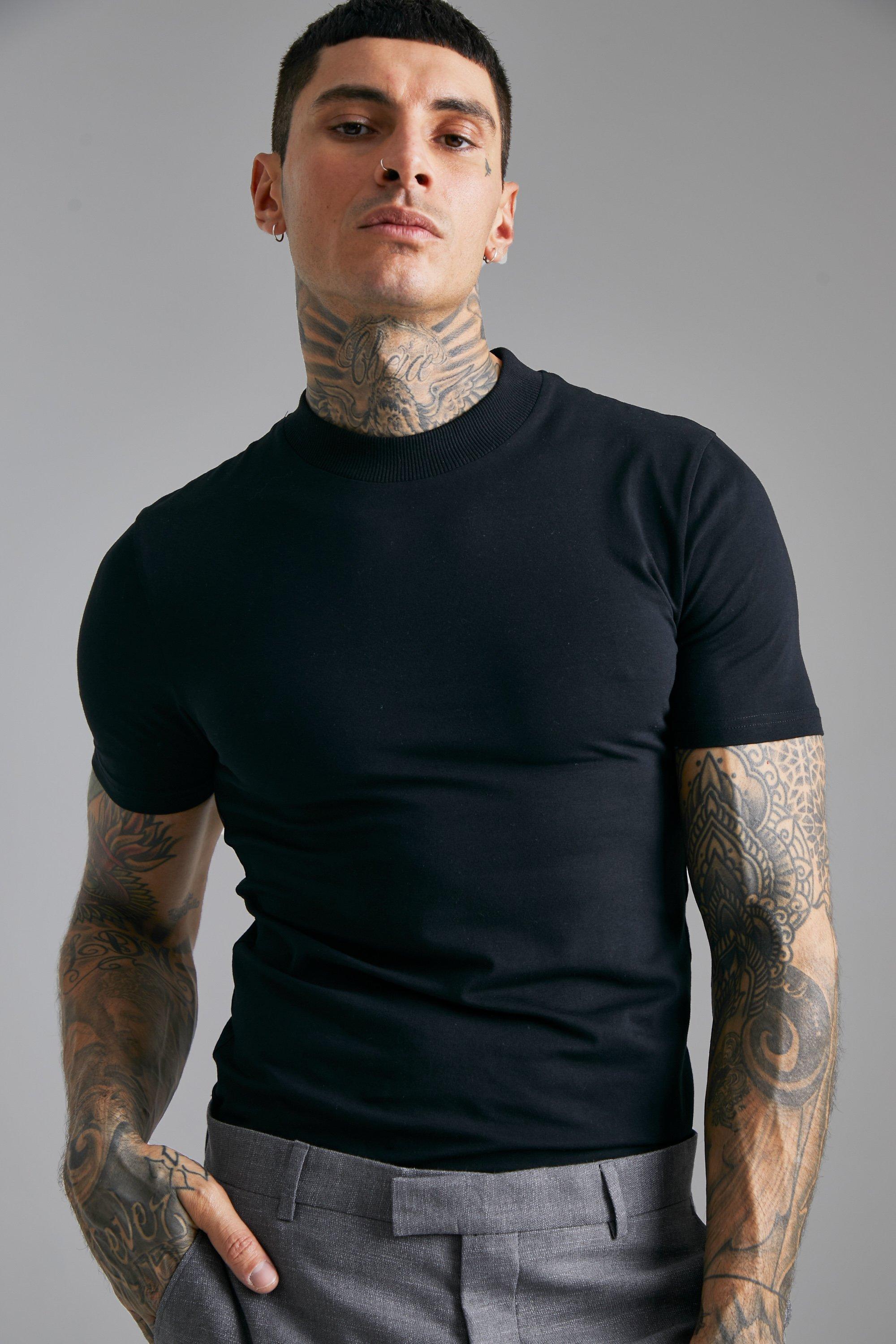 Tee shirt moulant homme outlet