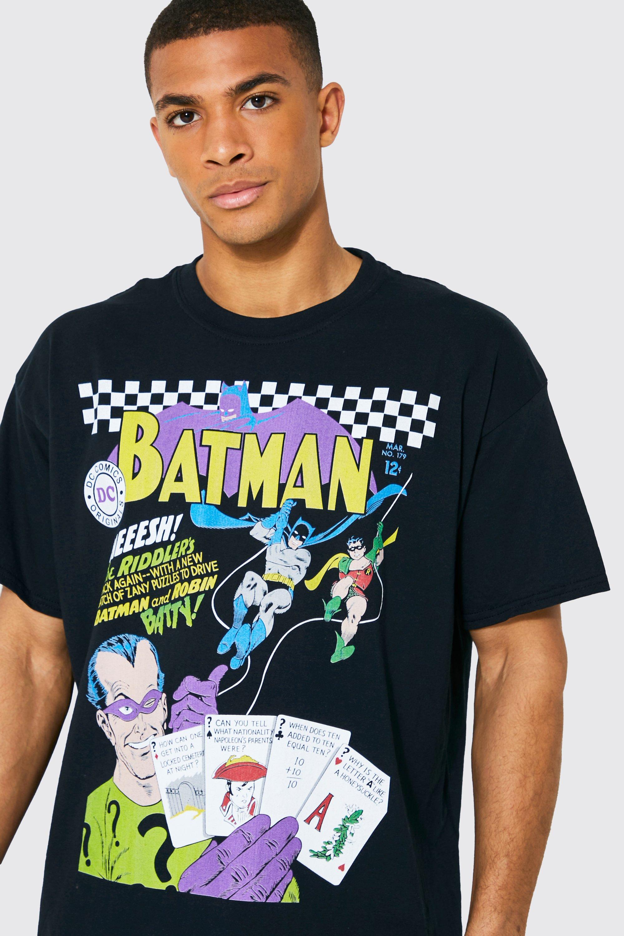 Oversized Batman Comic License T-shirt | boohoo