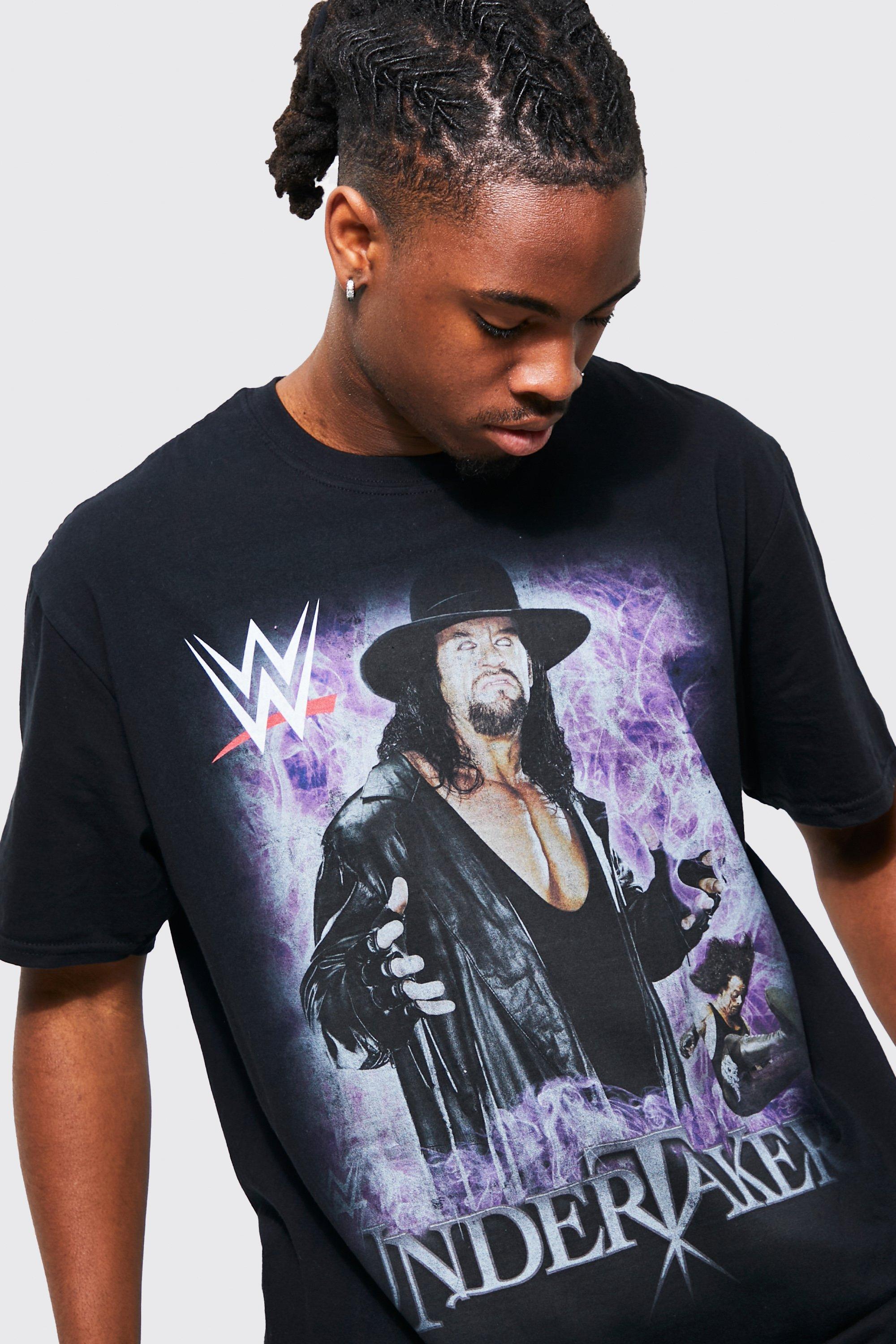 Oversized Wwe Undertaker License T-shirt | boohoo IL