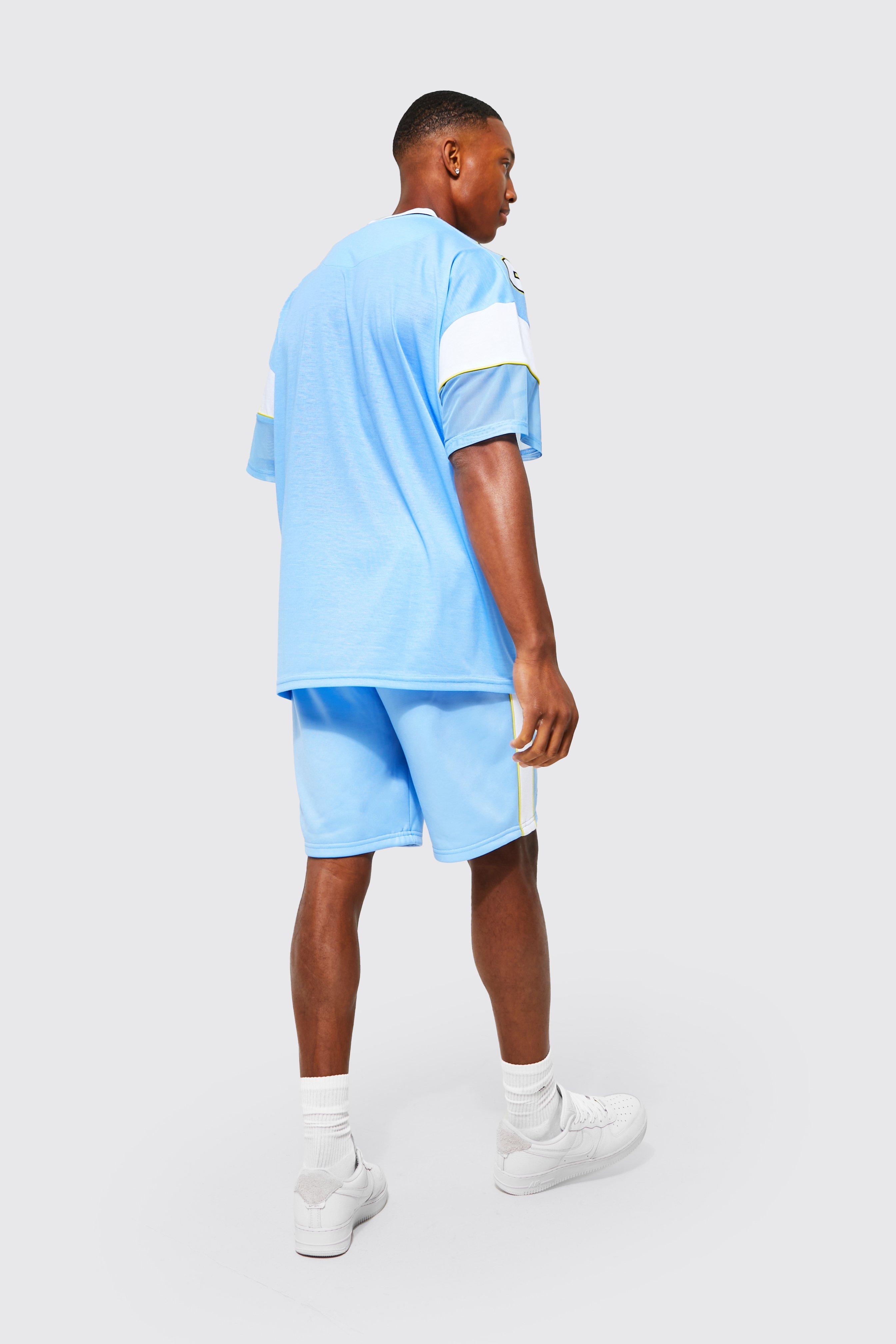 Ensemble de basket oversize à imprimé Homme