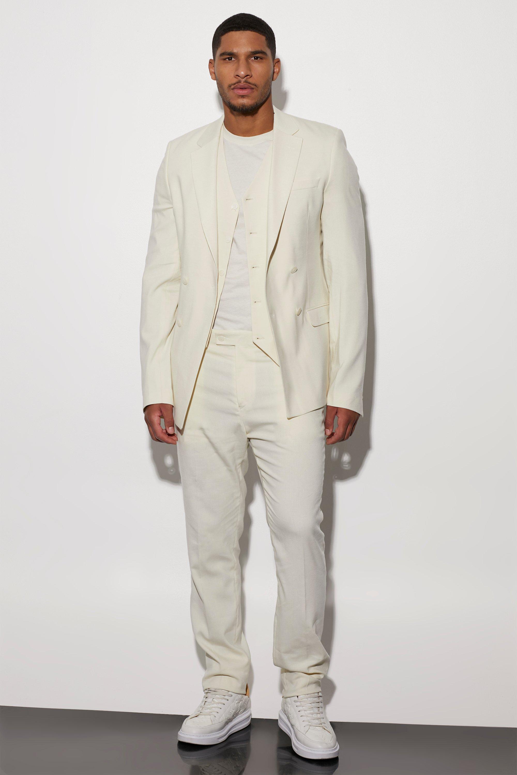 Hugo boss deals linen suit