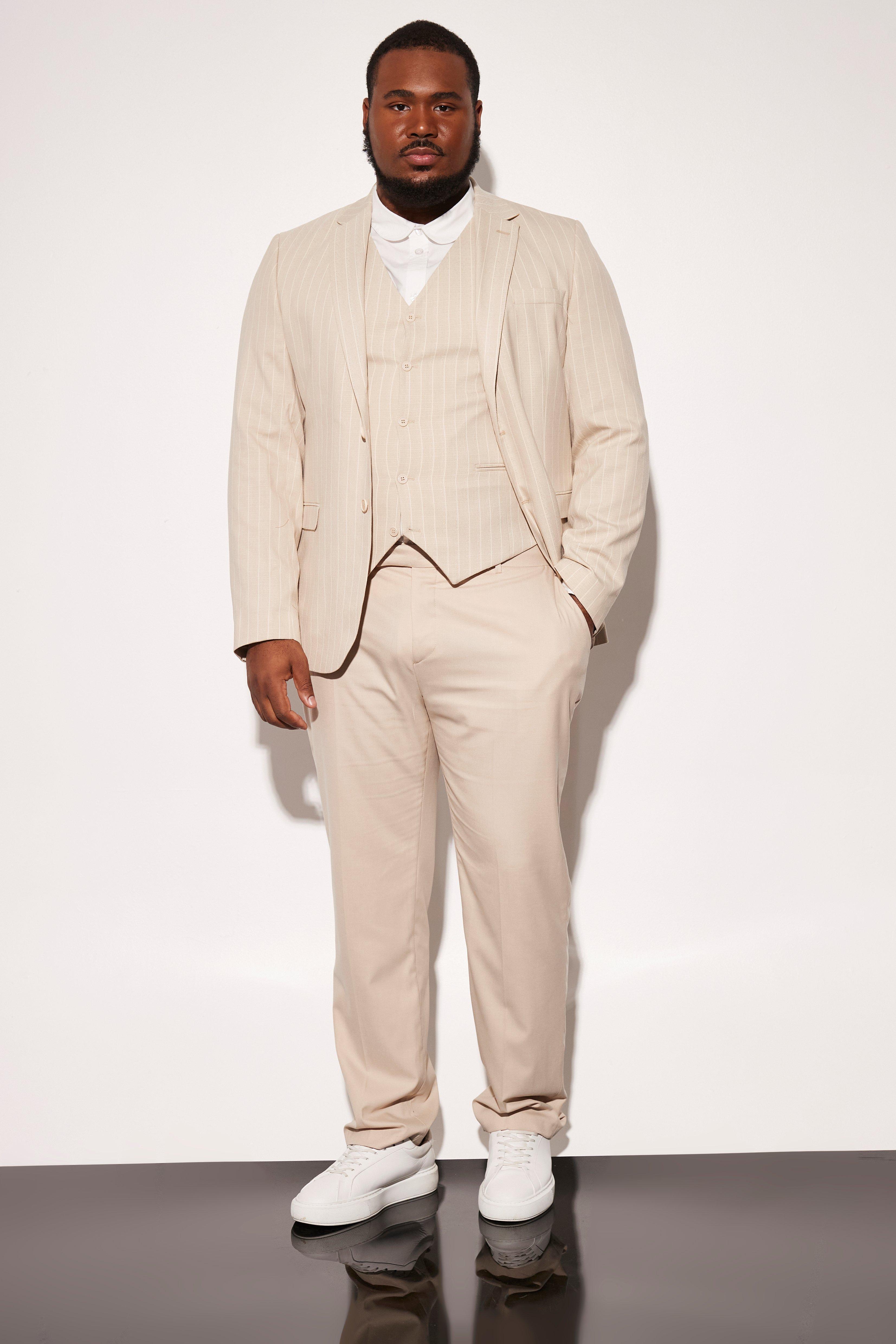 Eskie Pantsuit - Beige Stripe