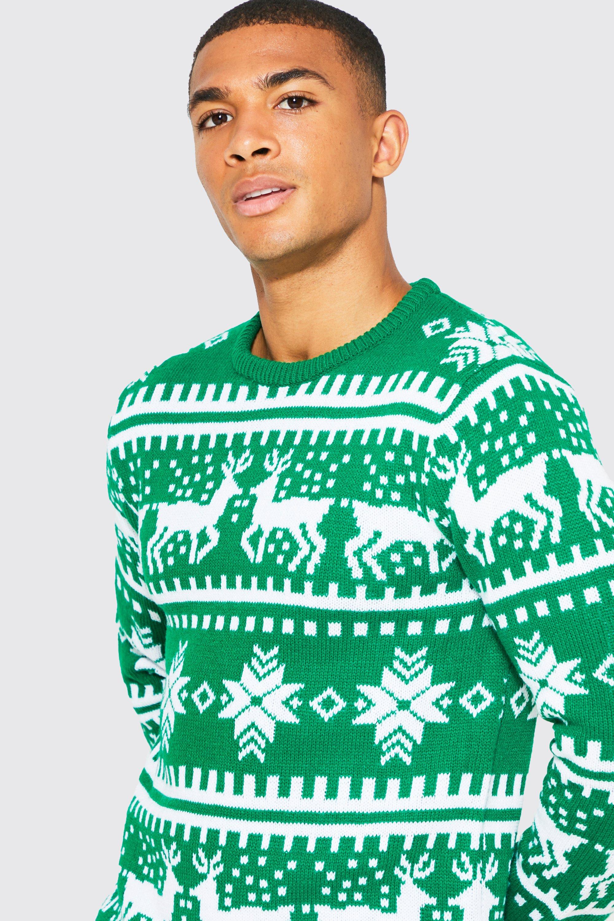 Boohooman xmas jumper hotsell