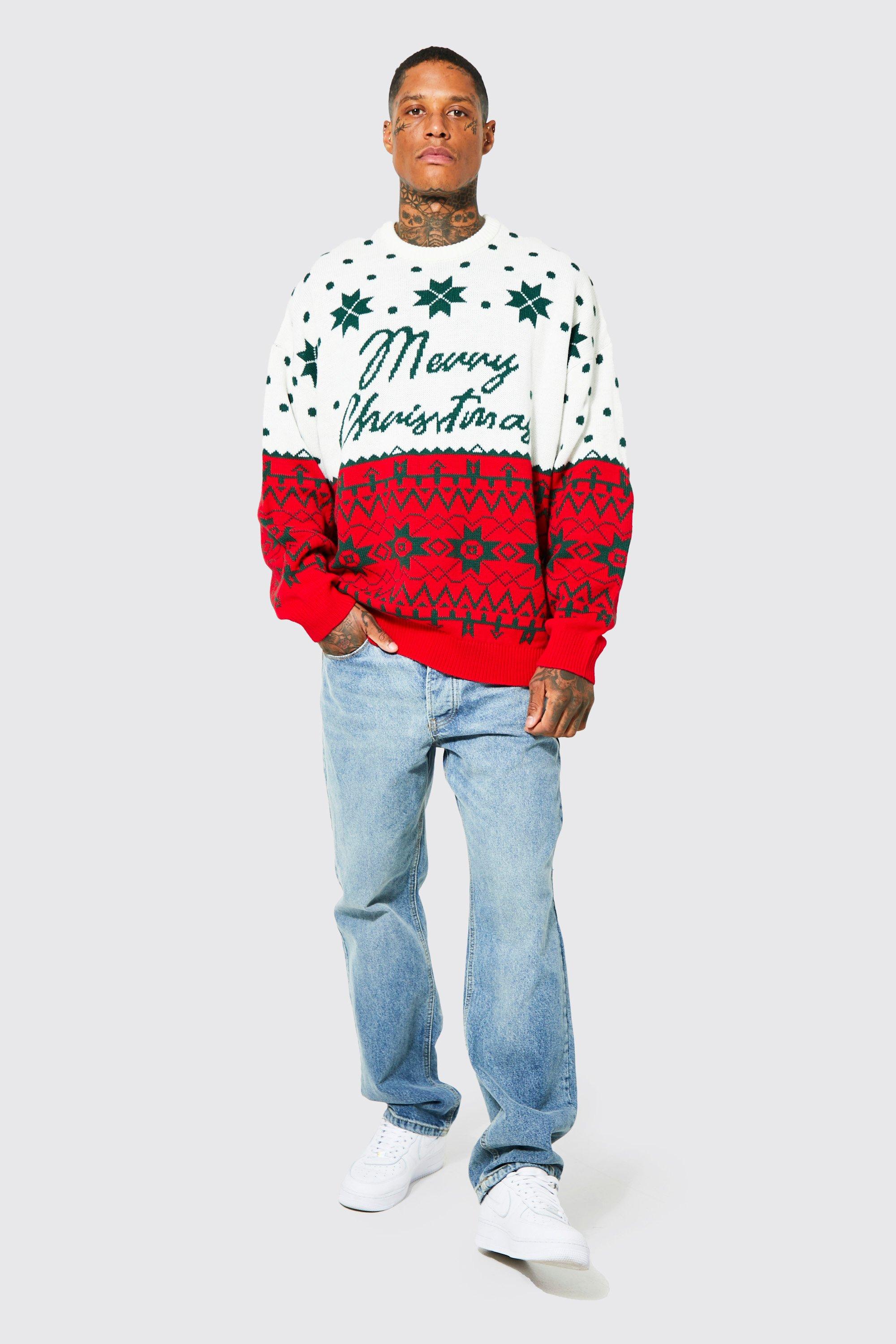 Oversized hot sale xmas jumper