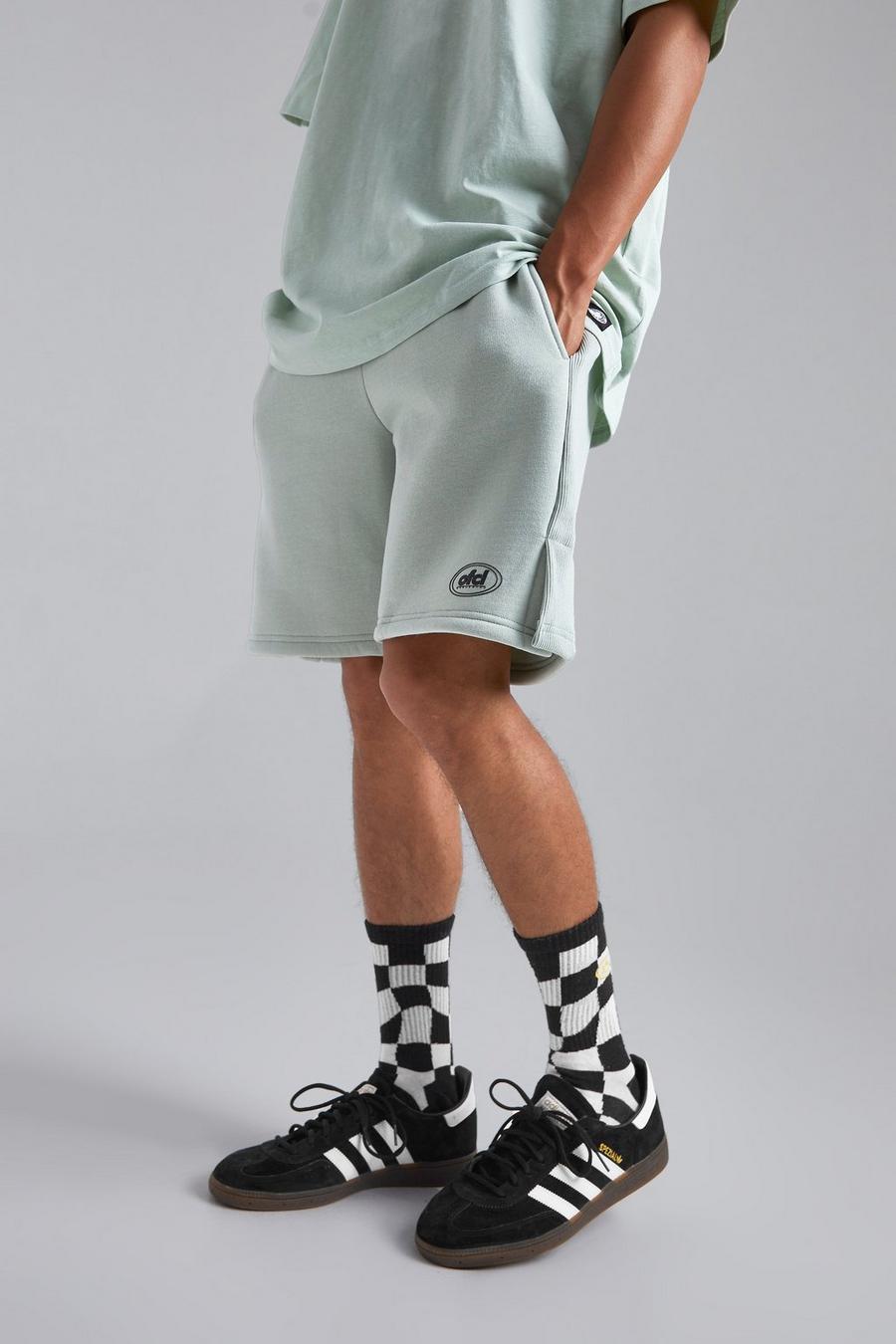 Lockere Official Jersey-Shorts, Sage vert