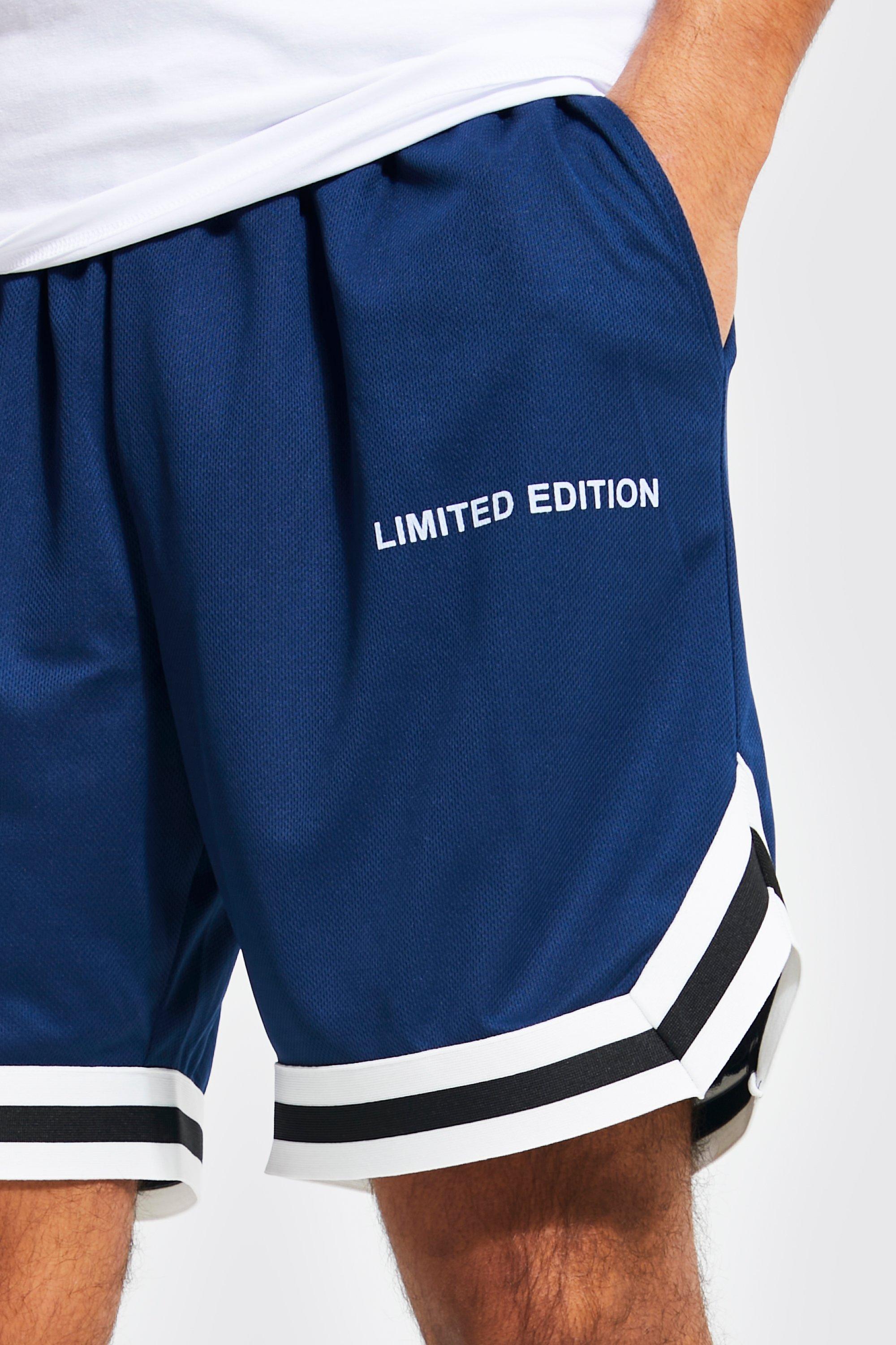 Navy store basketball shorts